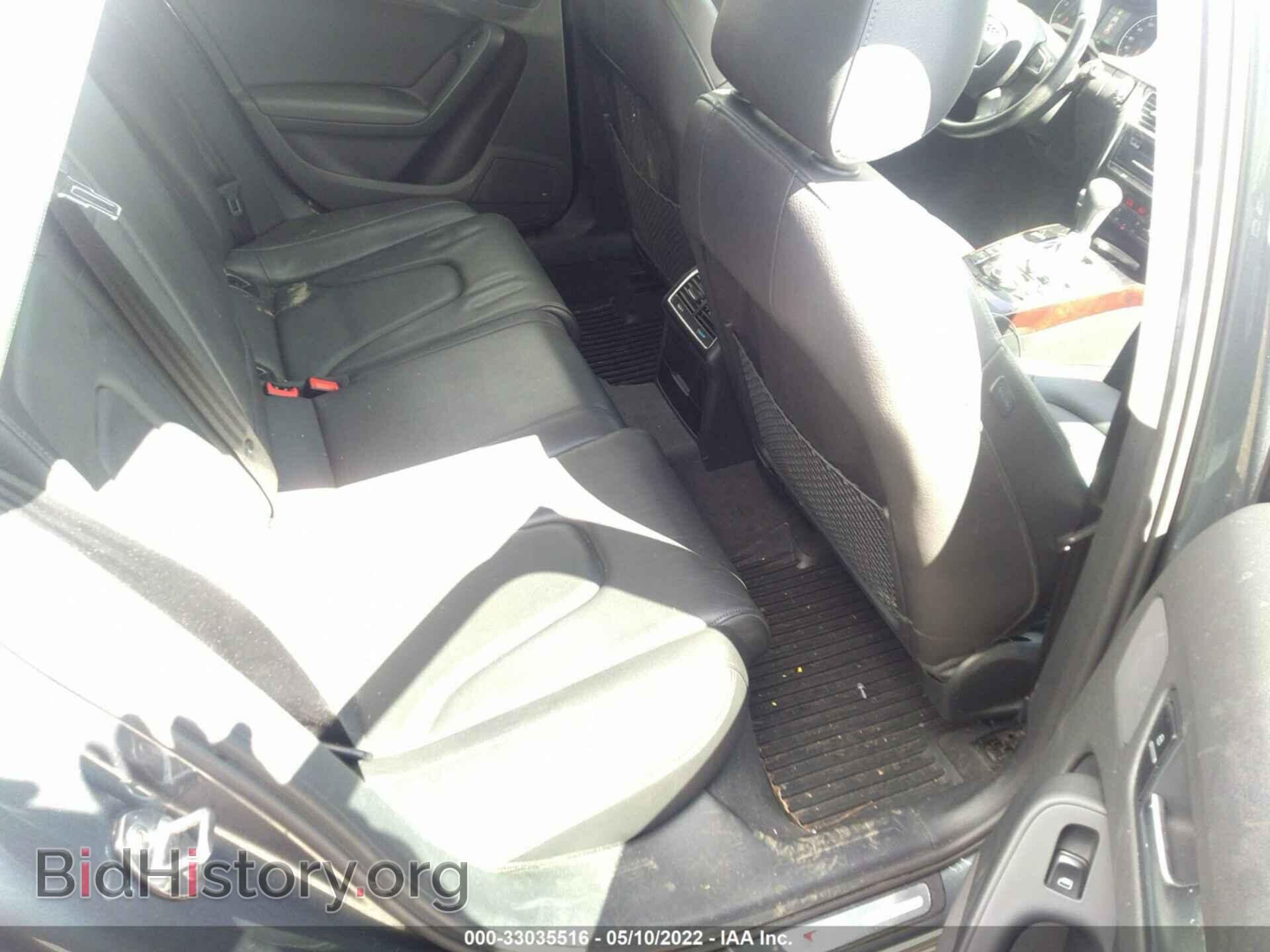 2012 AUDI A4 - VIN: WAUWFAFL9CA112596 - Фото 8