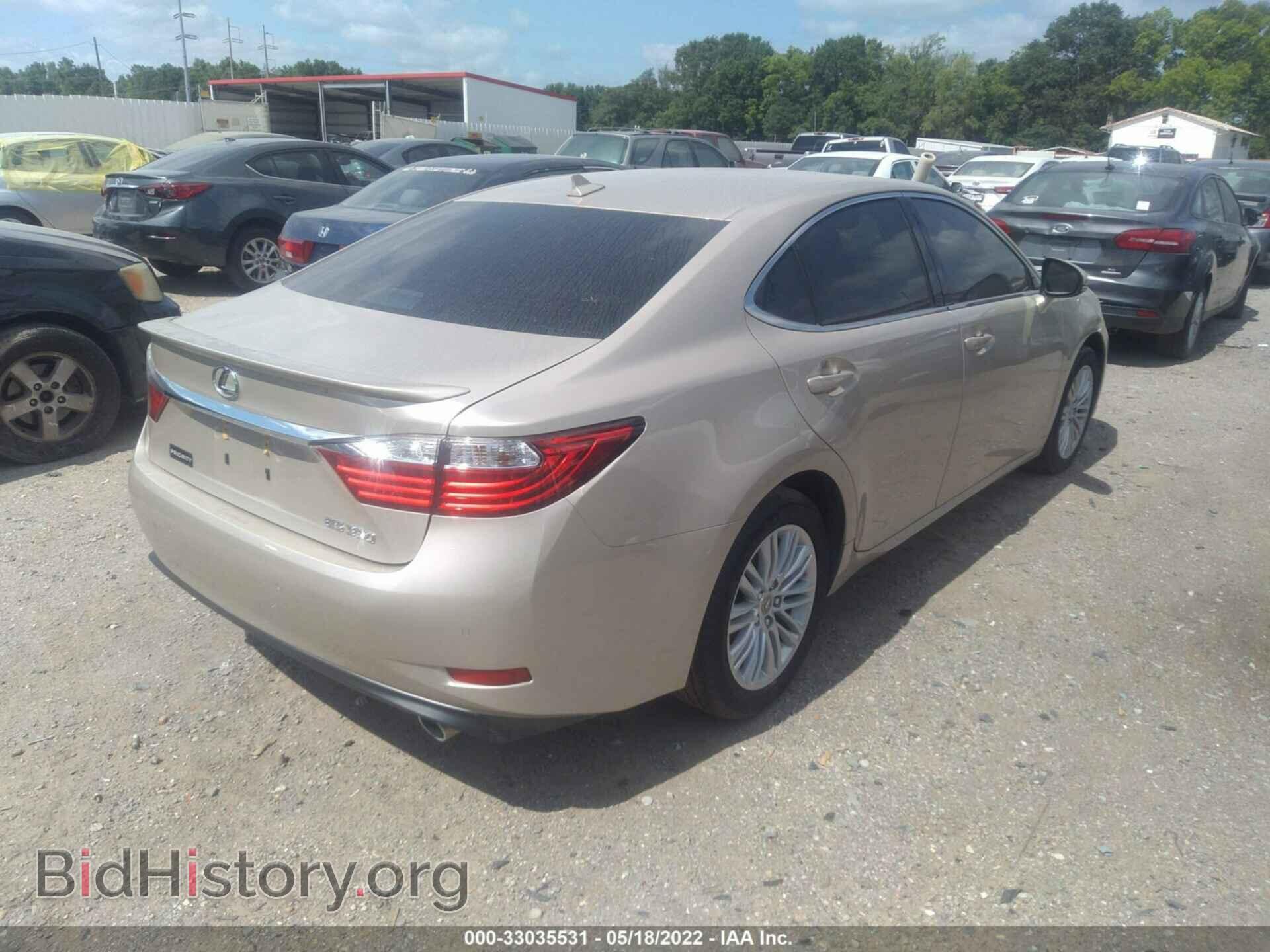 2014 LEXUS ES 350 - VIN: JTHBK1GG2E2149676 - Фото 4