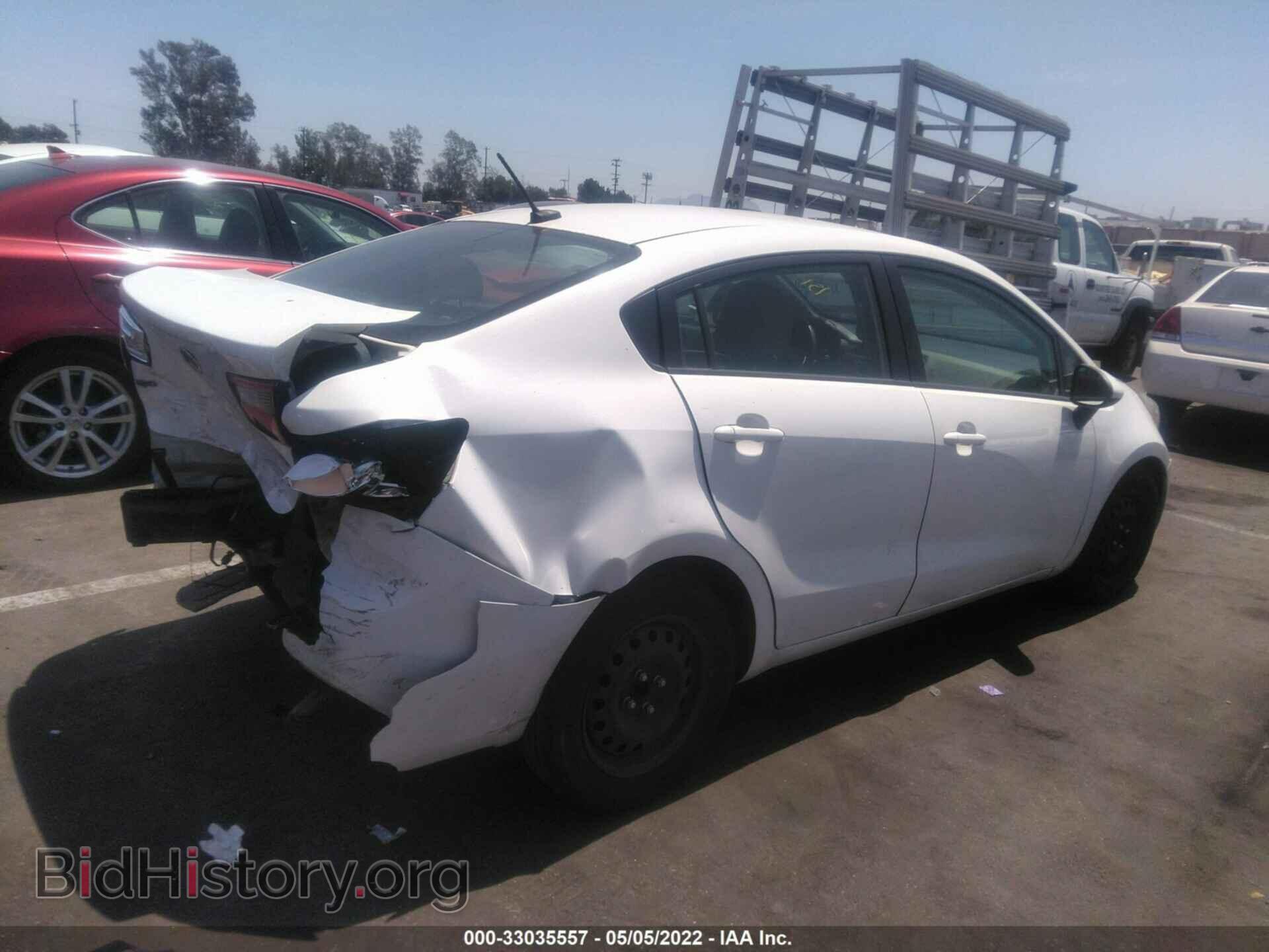 2014 KIA RIO - VIN: KNADM4A33E6386663 - Фото 4