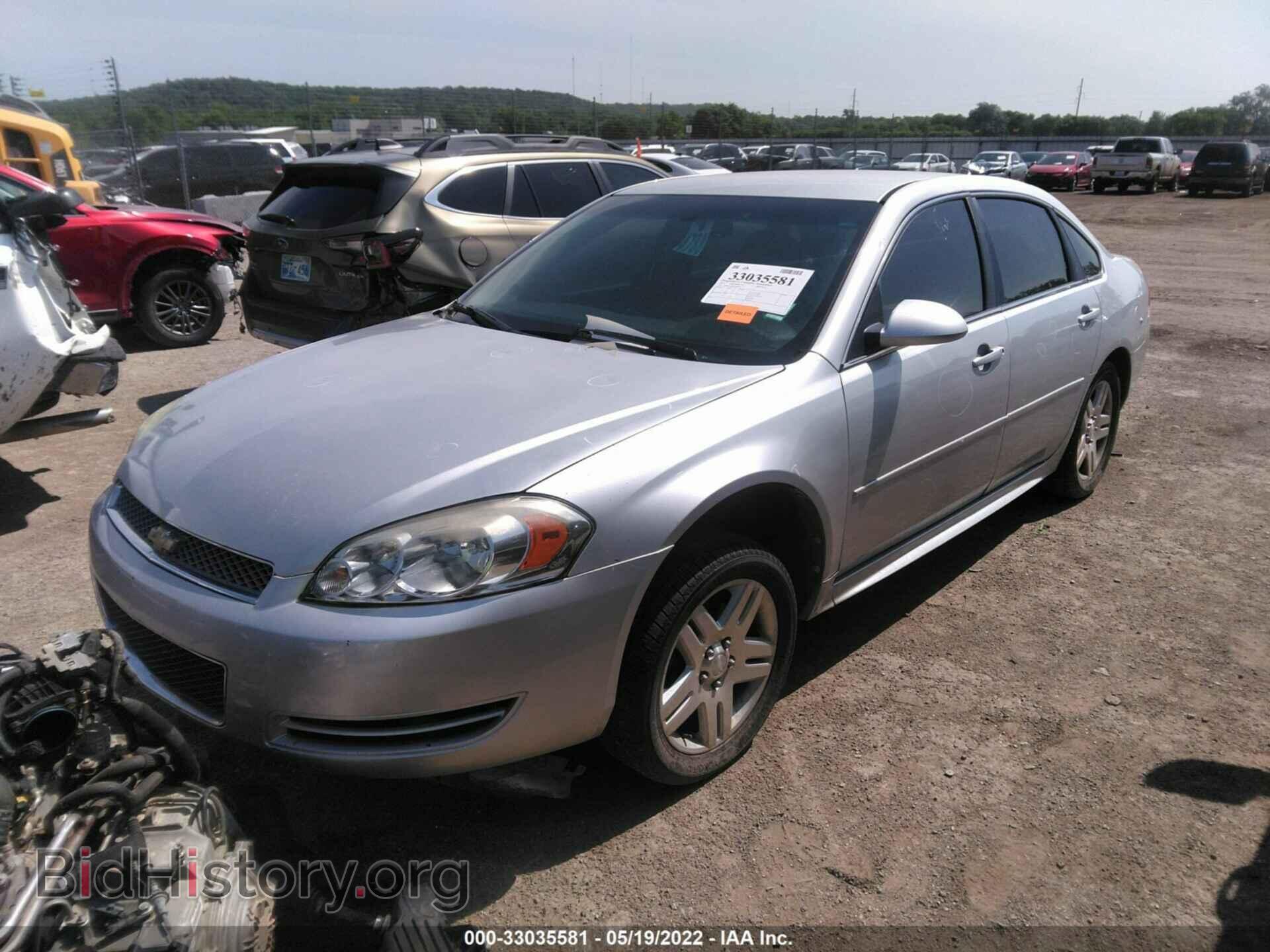 2013 CHEVROLET IMPALA - VIN: 2G1WG5E30D1237676 - Фото 2