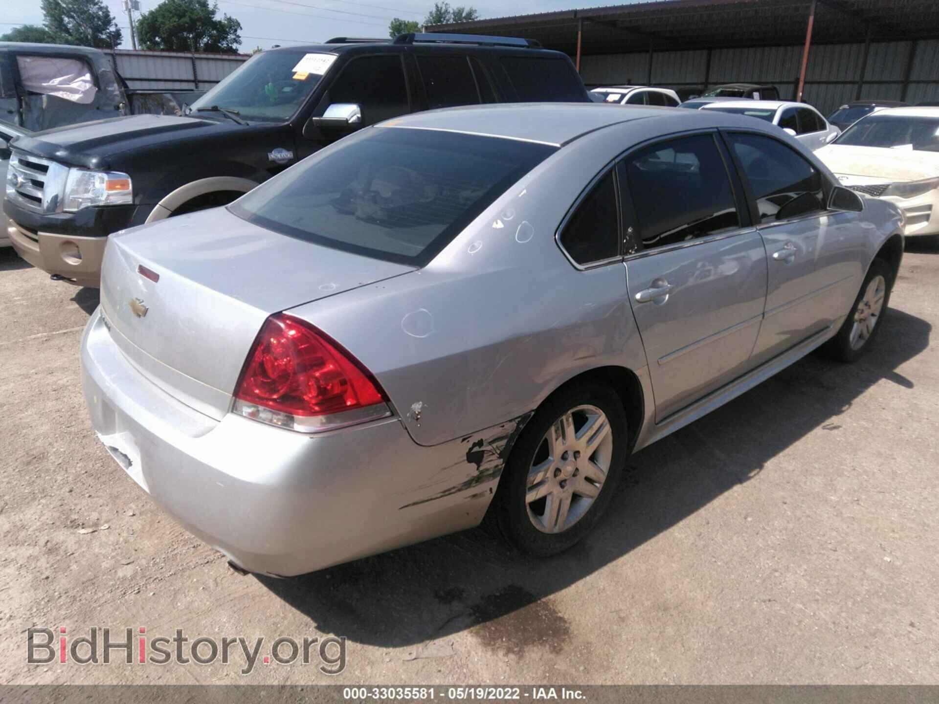 2013 CHEVROLET IMPALA - VIN: 2G1WG5E30D1237676 - Фото 4