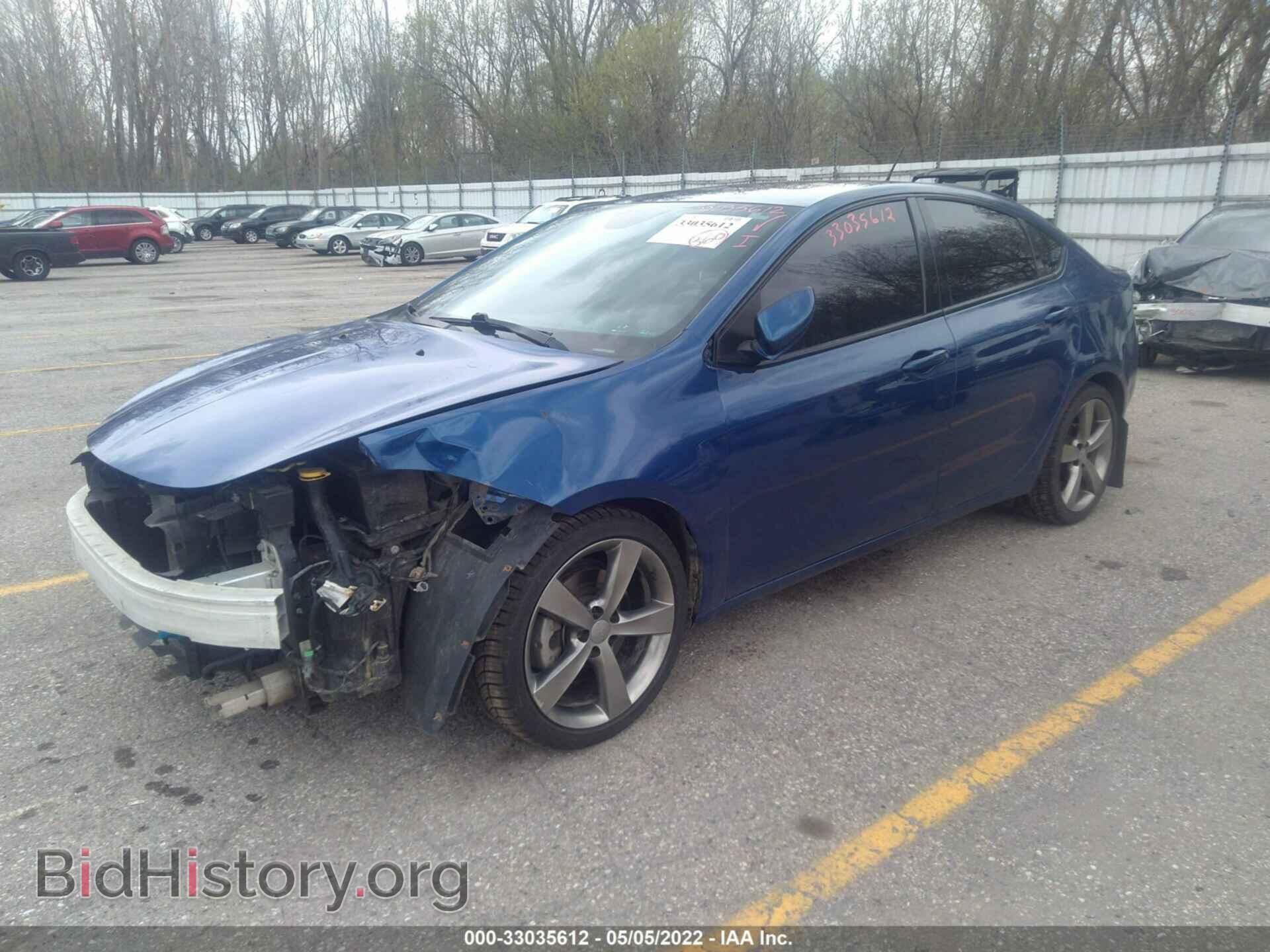 2013 DODGE DART - VIN: 1C3CDFCB2DD341338 - Фото 2
