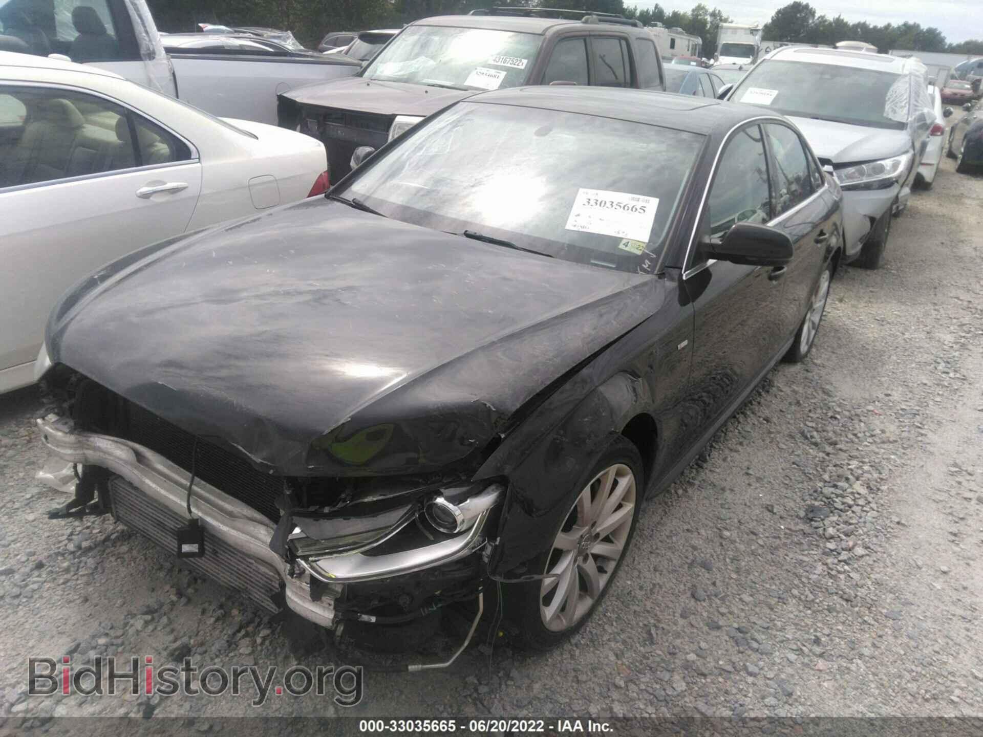 2014 AUDI A4 - VIN: WAUBFAFL1EN020229 - Фото 2
