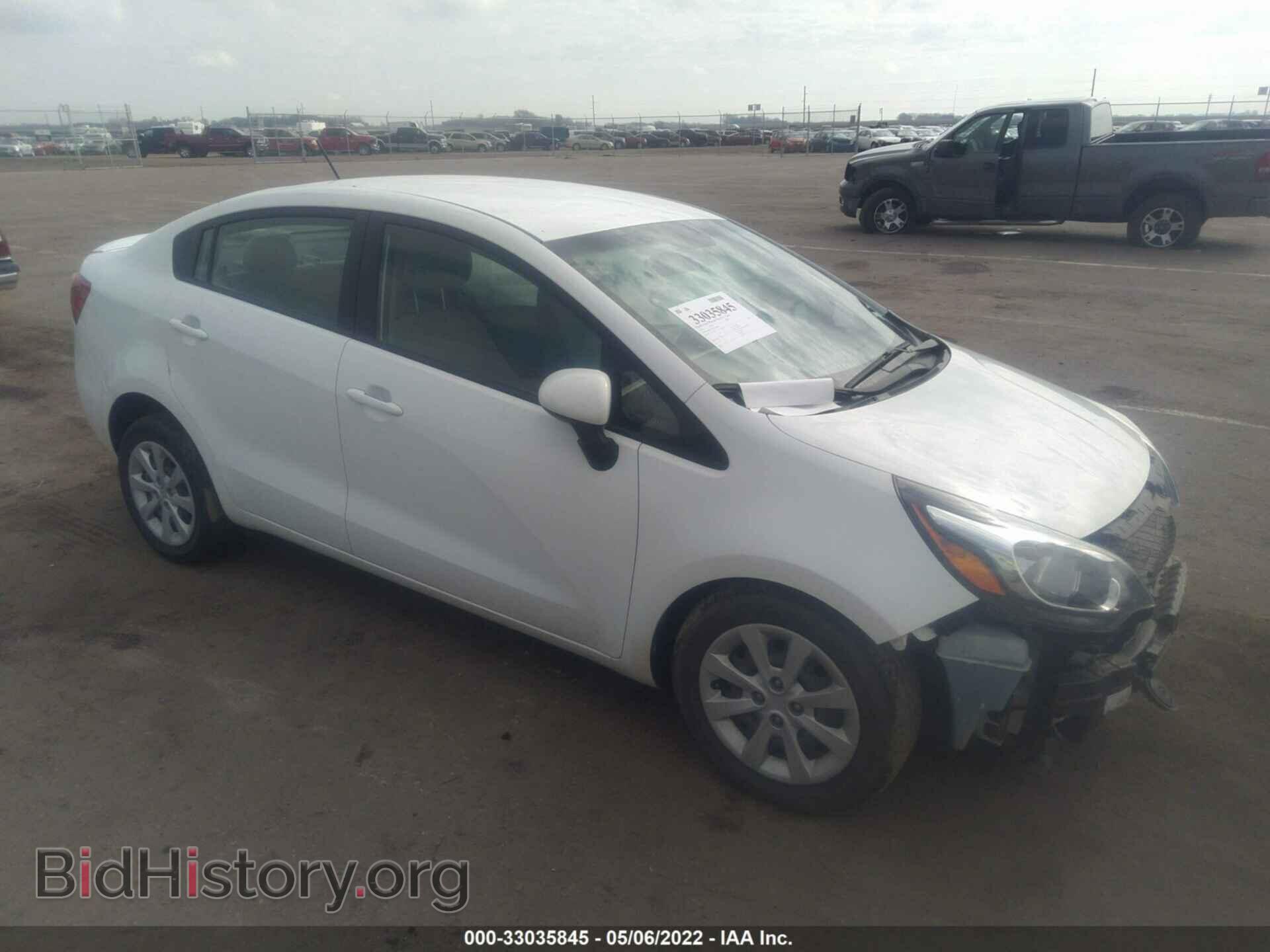 Фотография KNADM4A35D6284845 - KIA RIO 2013