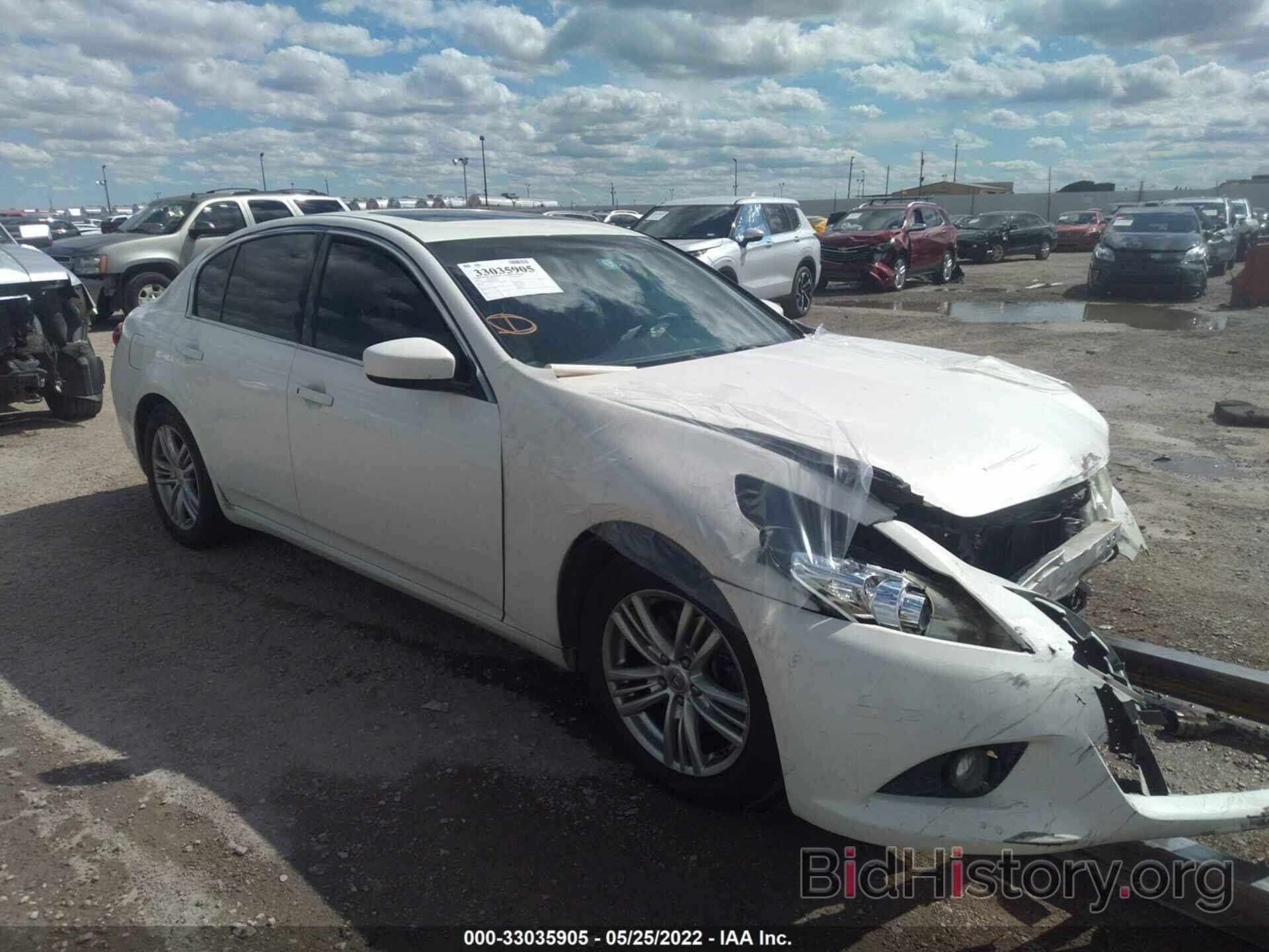 Photo JN1DV6AP0CM810620 - INFINITI G25 SEDAN 2012