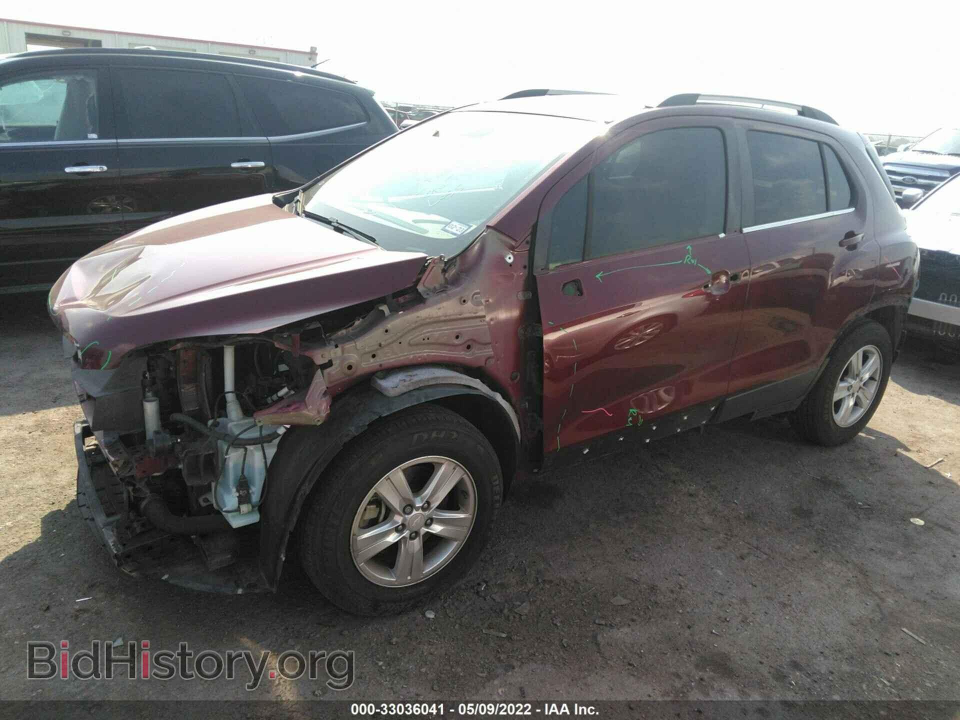 2016 CHEVROLET TRAX - VIN: 3GNCJLSB8GL214345 - Photo 2