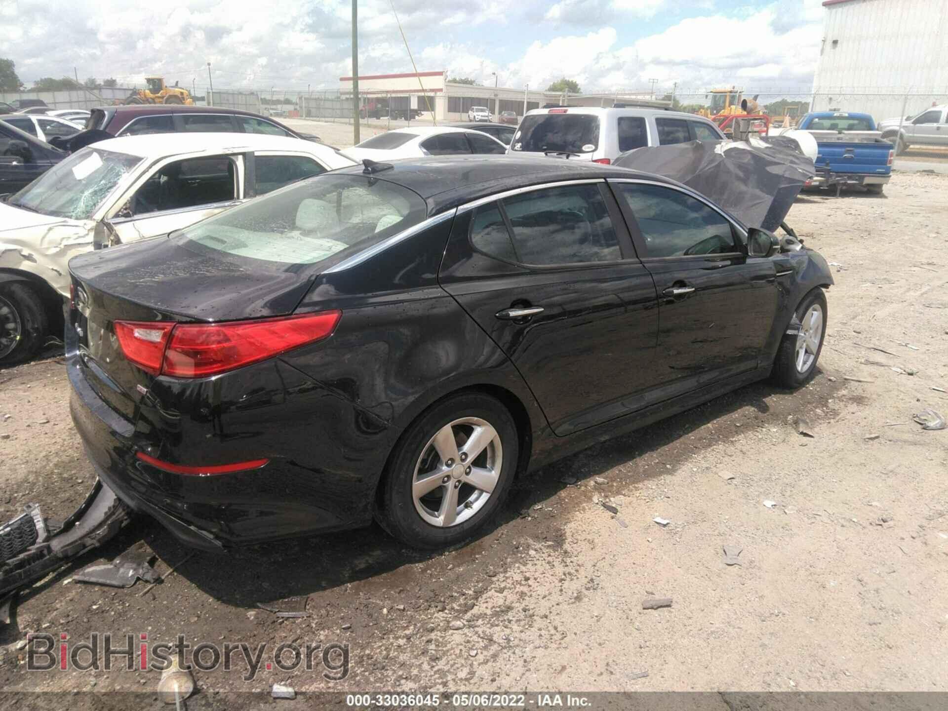 2015 KIA OPTIMA - VIN: 5XXGM4A76FG515792 - Фото 4