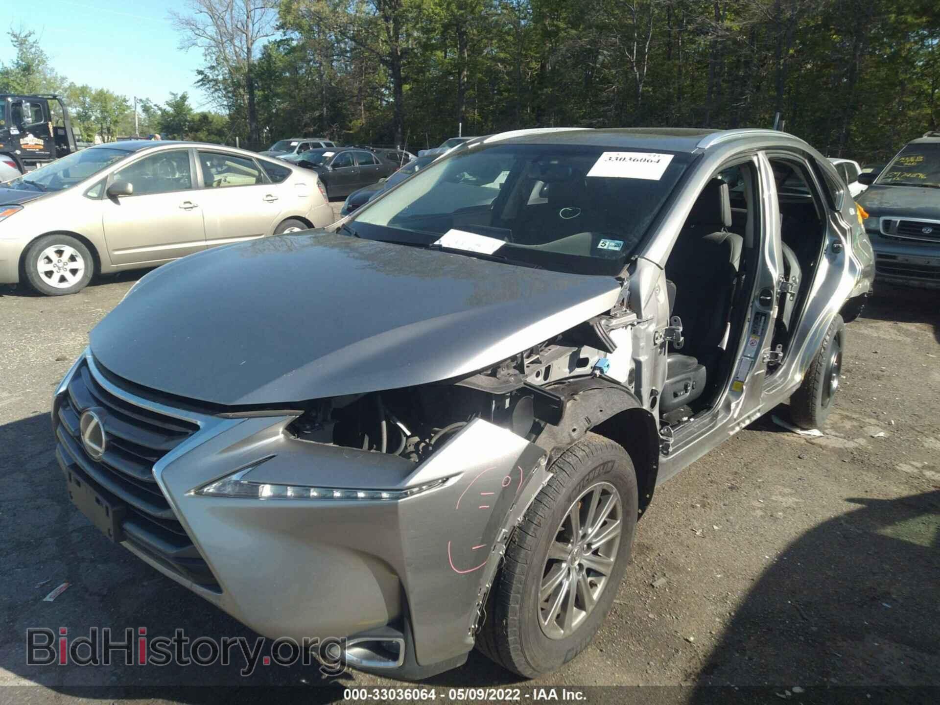 2017 LEXUS NX - VIN: JTJBARBZ3H2096435 - Фото 2