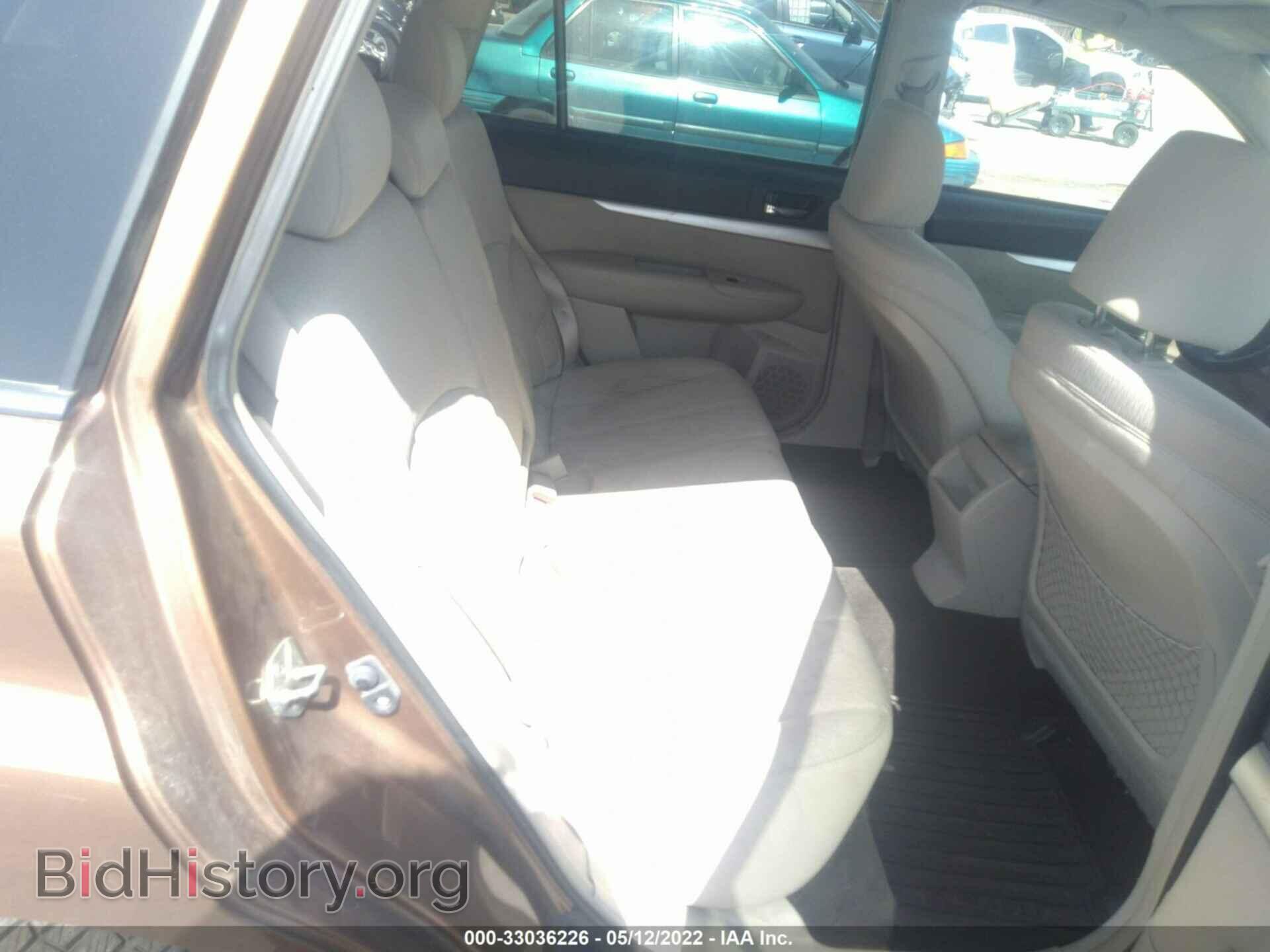 2012 SUBARU OUTBACK - VIN: 4S4BRBCC3C3212292 - Фото 8