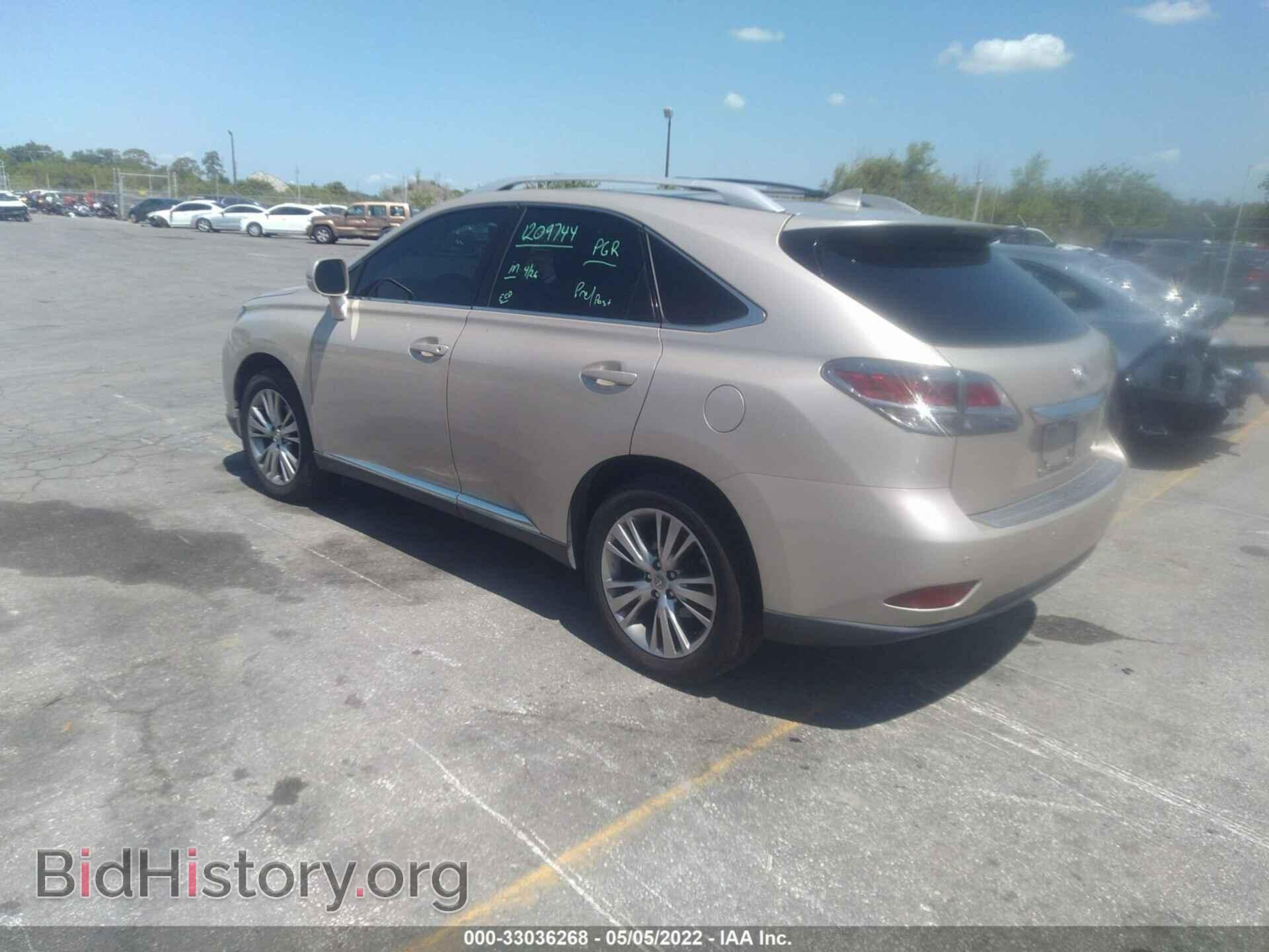 2014 LEXUS RX 350 - VIN: 2T2ZK1BA4EC137593 - Фото 3