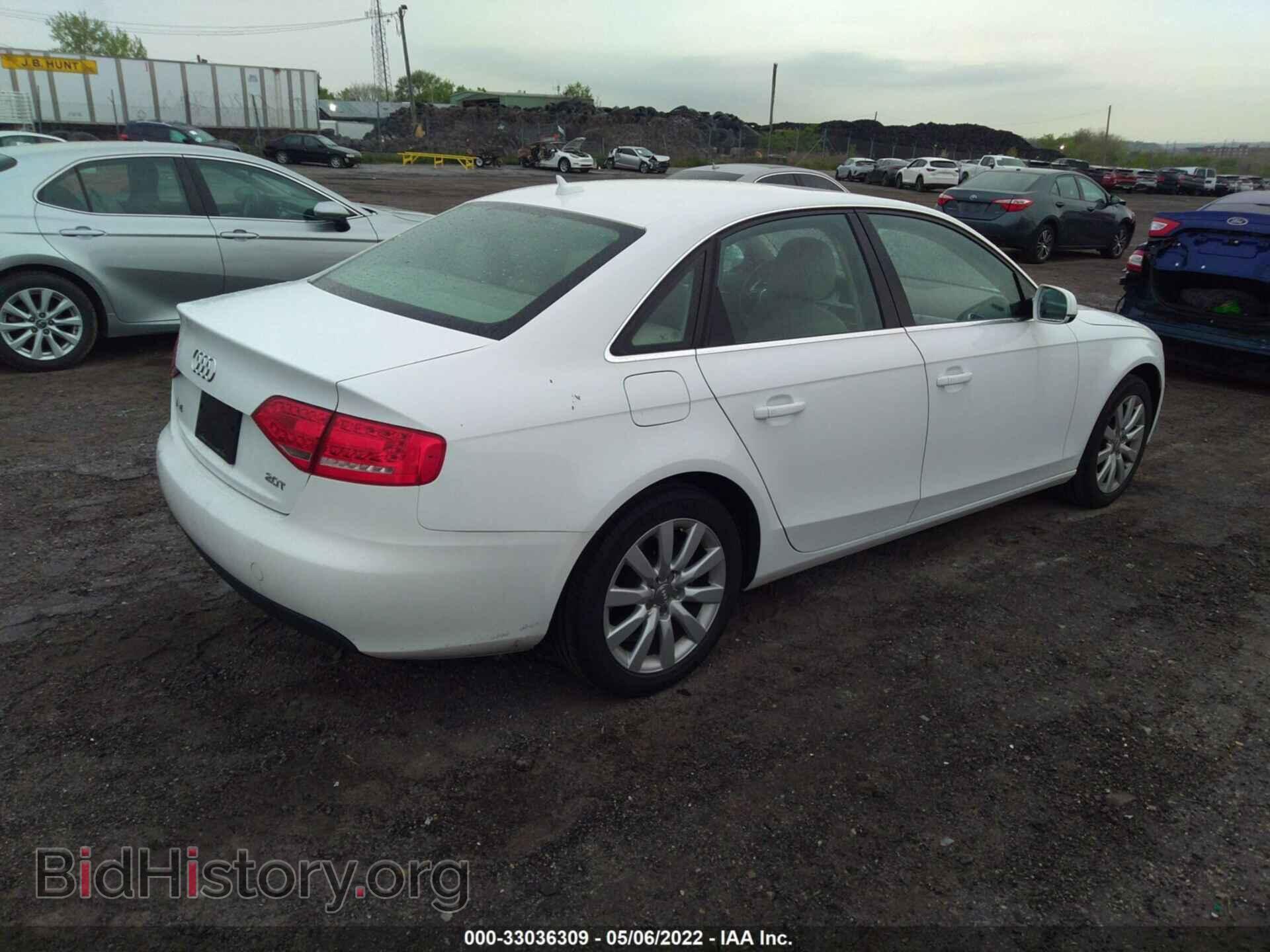 2012 AUDI A4 - VIN: WAUAFAFL3CN007927 - Фото 4