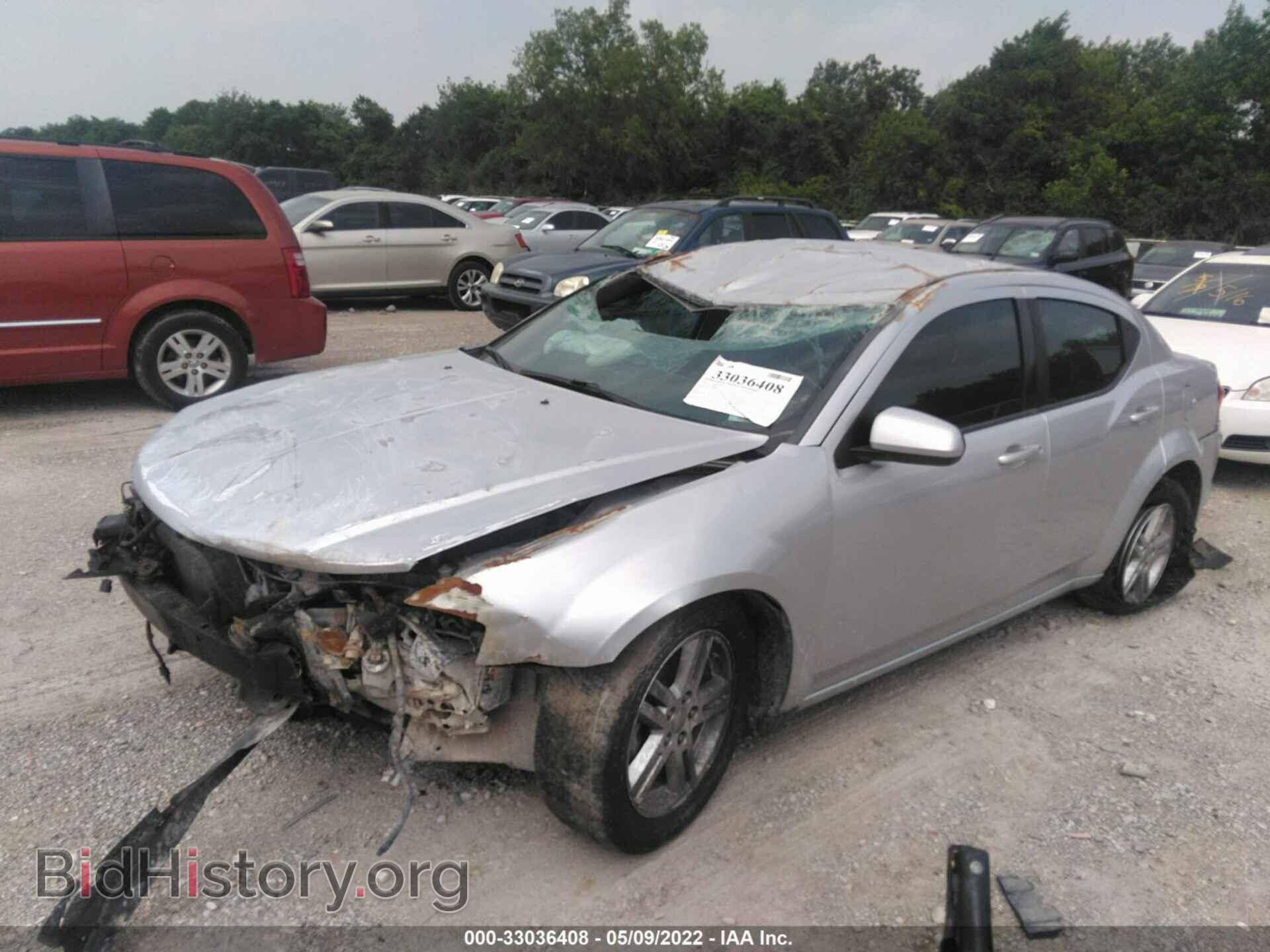 2011 DODGE AVENGER - VIN: 1B3BD1FB6BN537071 - Фото 2