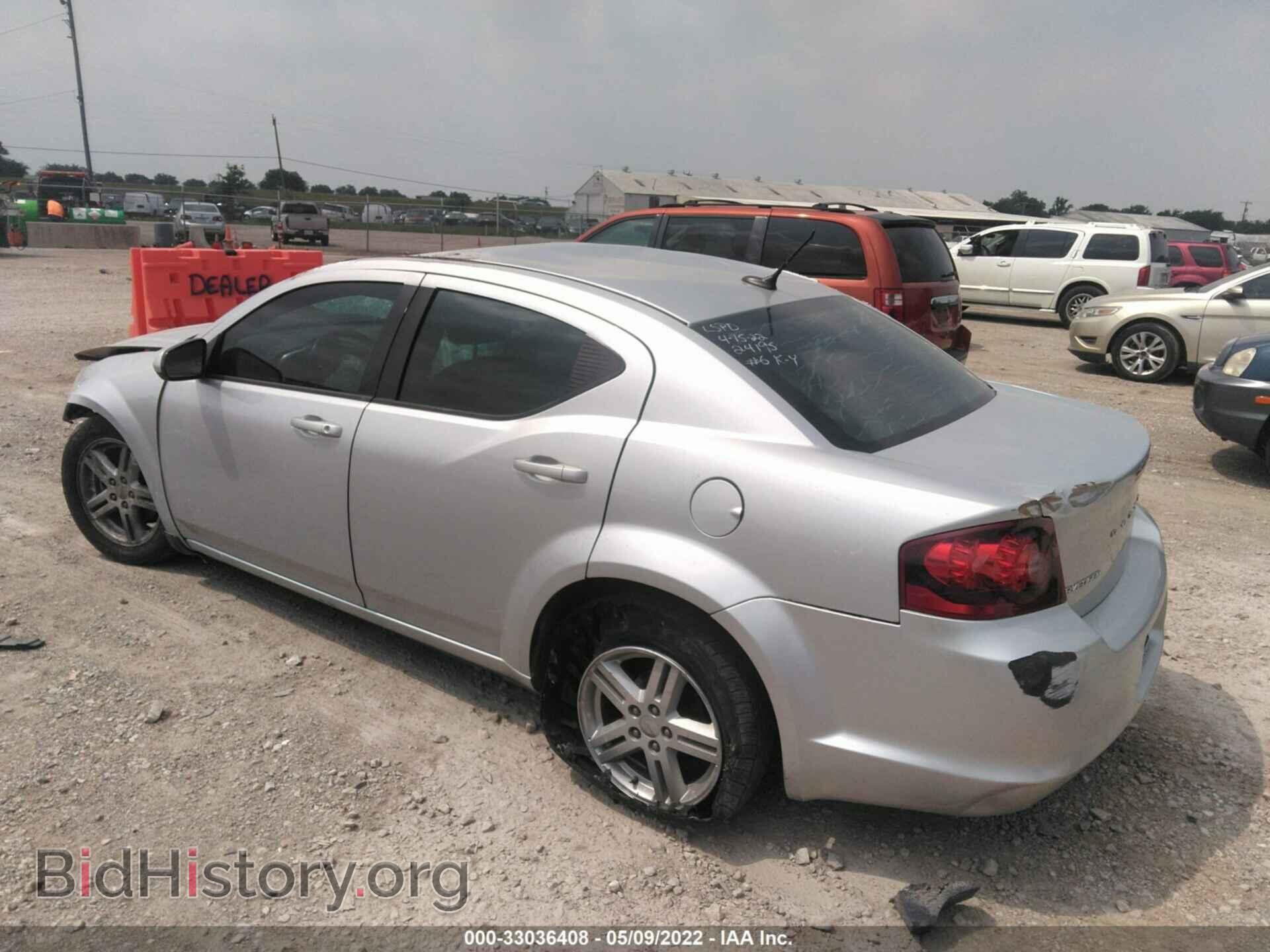 2011 DODGE AVENGER - VIN: 1B3BD1FB6BN537071 - Фото 3