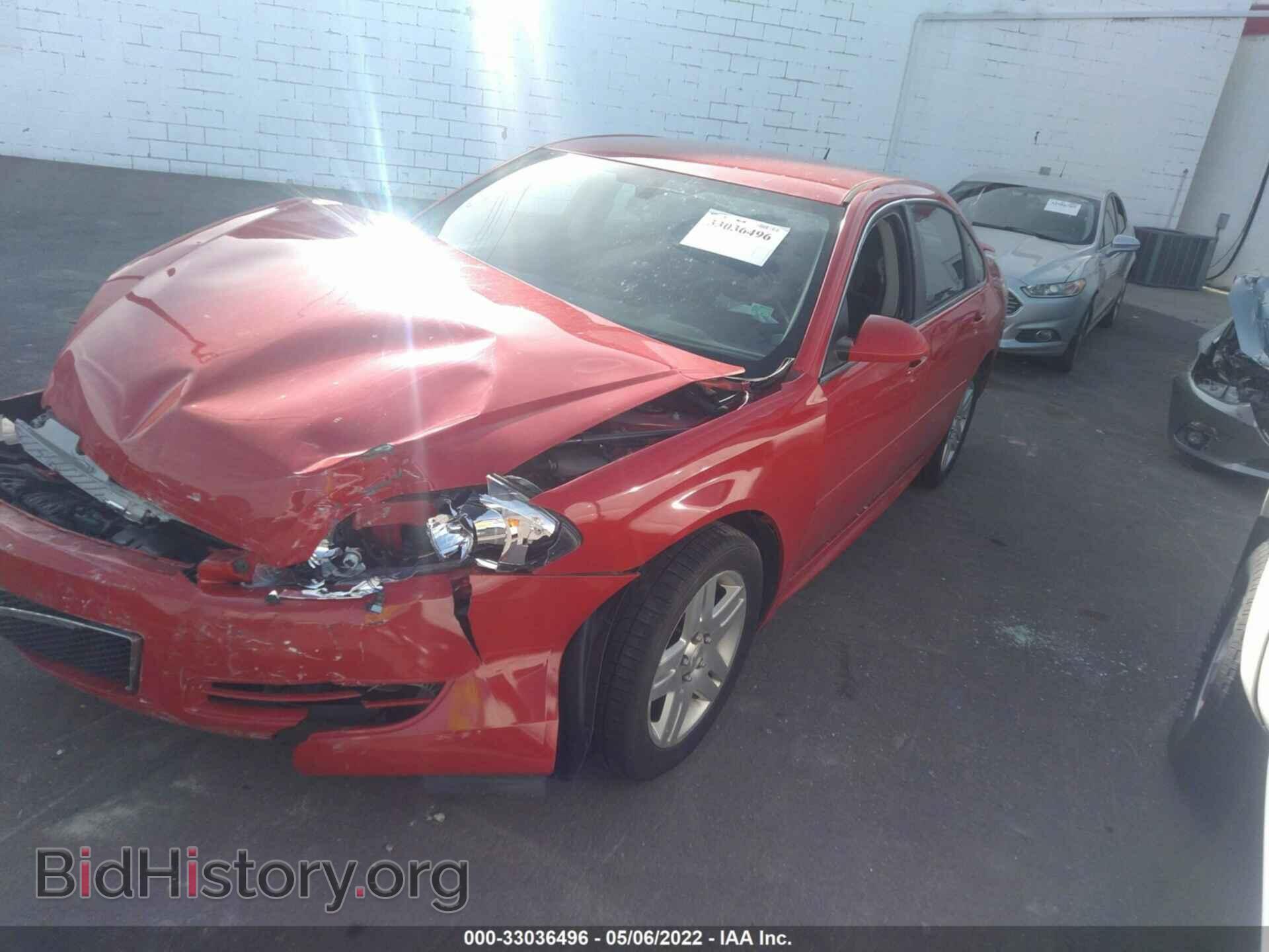 2012 CHEVROLET IMPALA - VIN: 2G1WB5E39C1322657 - Фото 2