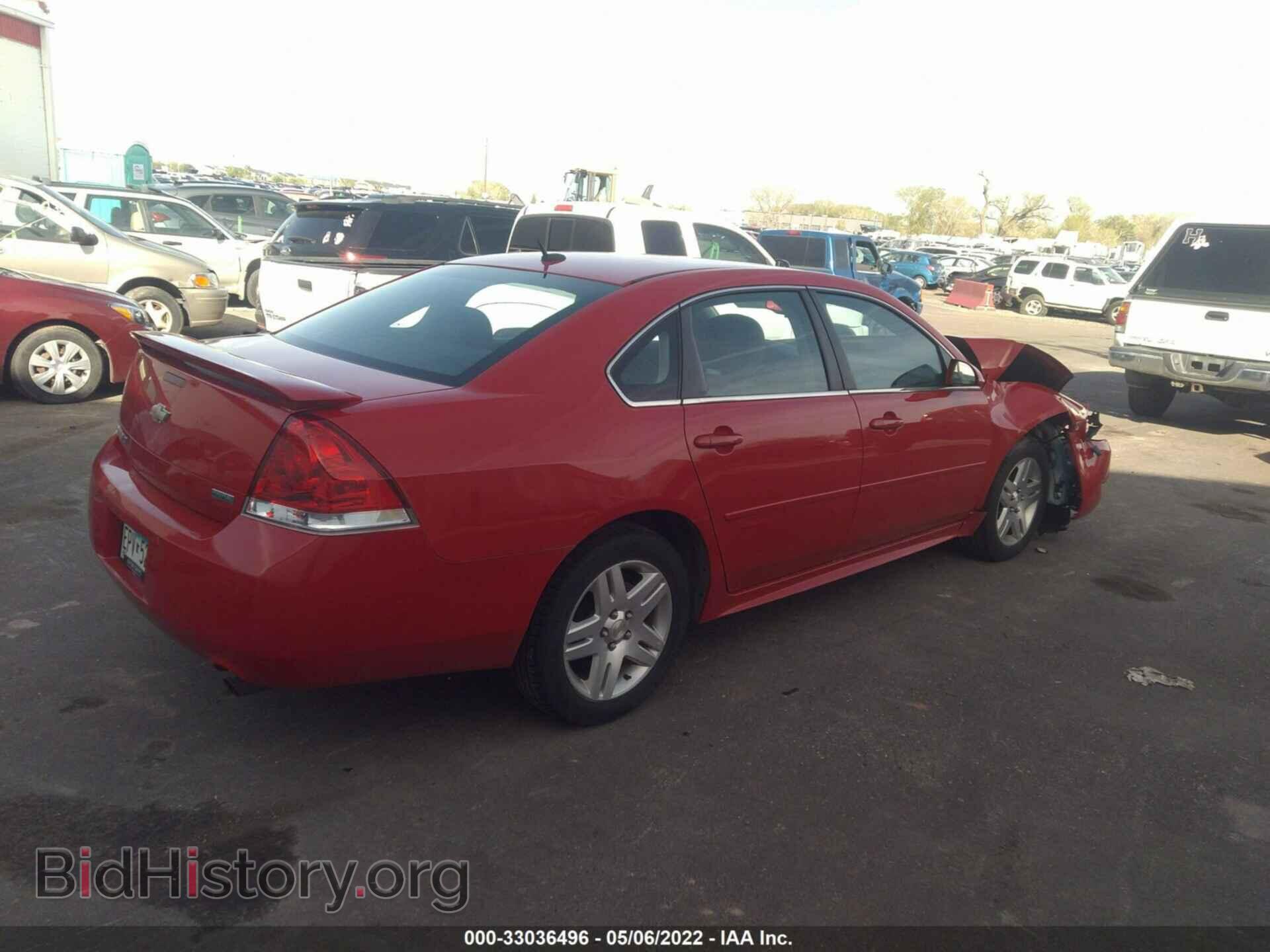 2012 CHEVROLET IMPALA - VIN: 2G1WB5E39C1322657 - Фото 4