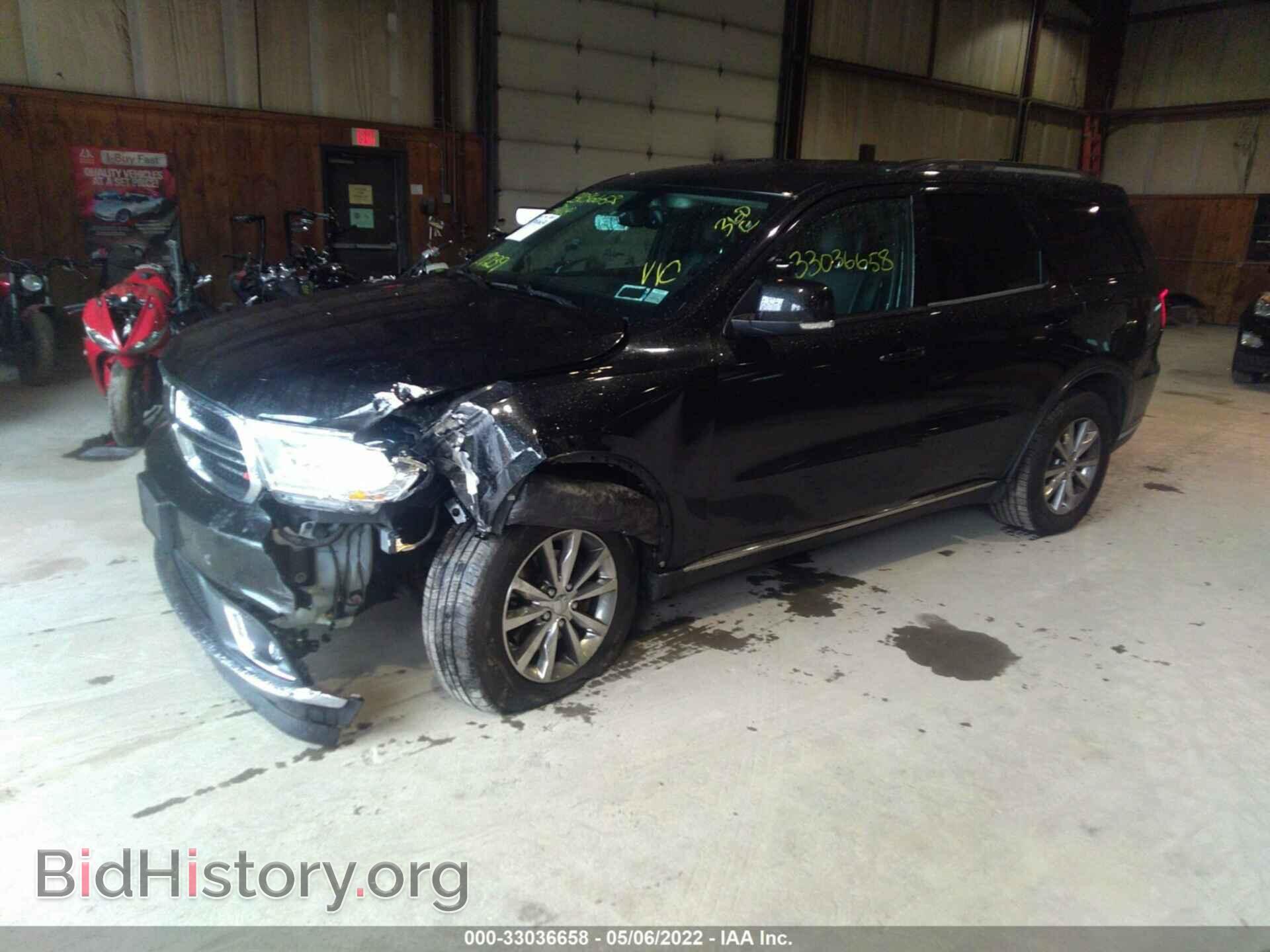 2014 DODGE DURANGO - VIN: 1C4RDJDG9EC438420 - Фото 2