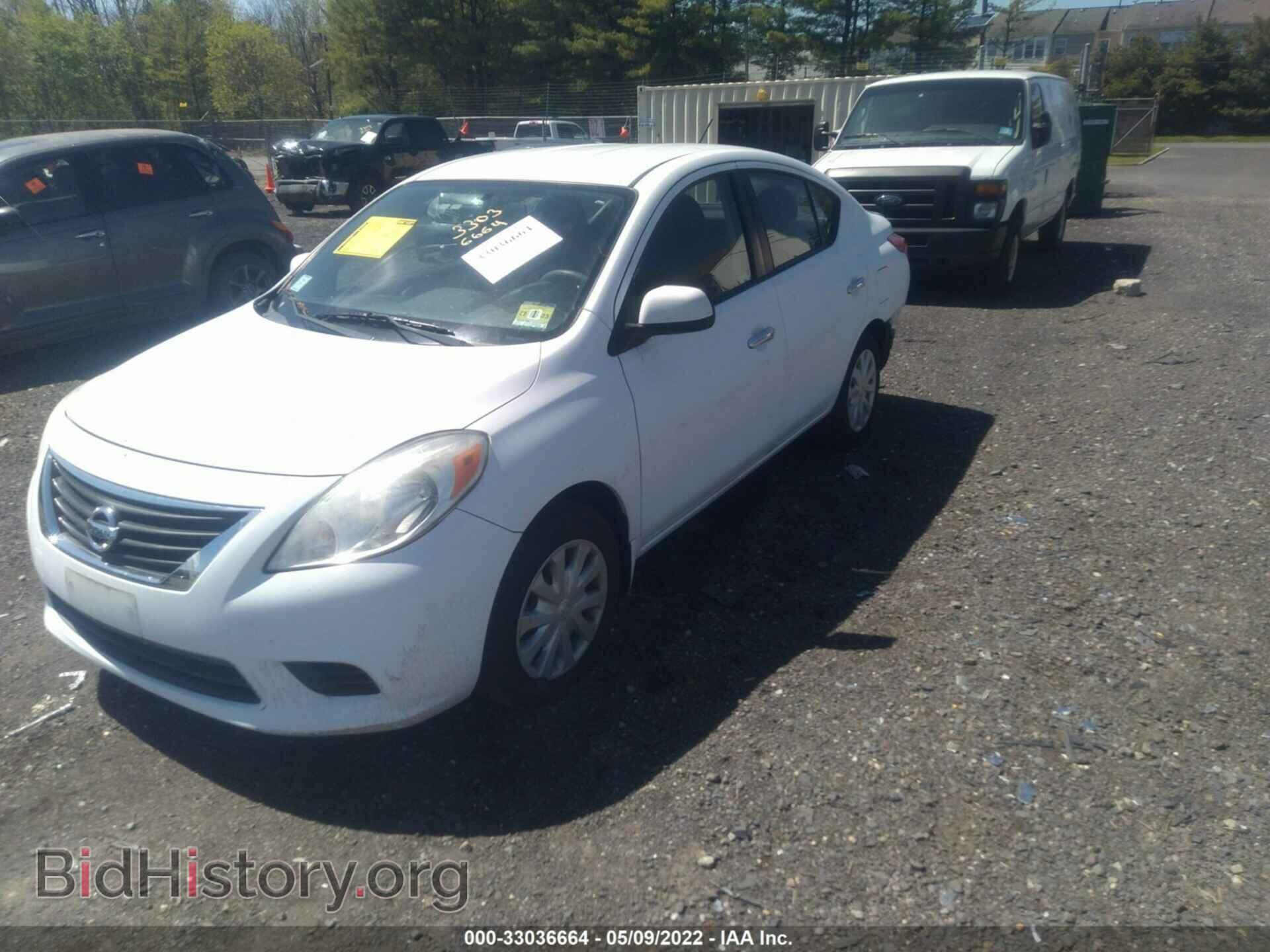 2012 NISSAN VERSA - VIN: 3N1CN7AP9CL867331 - Фото 2