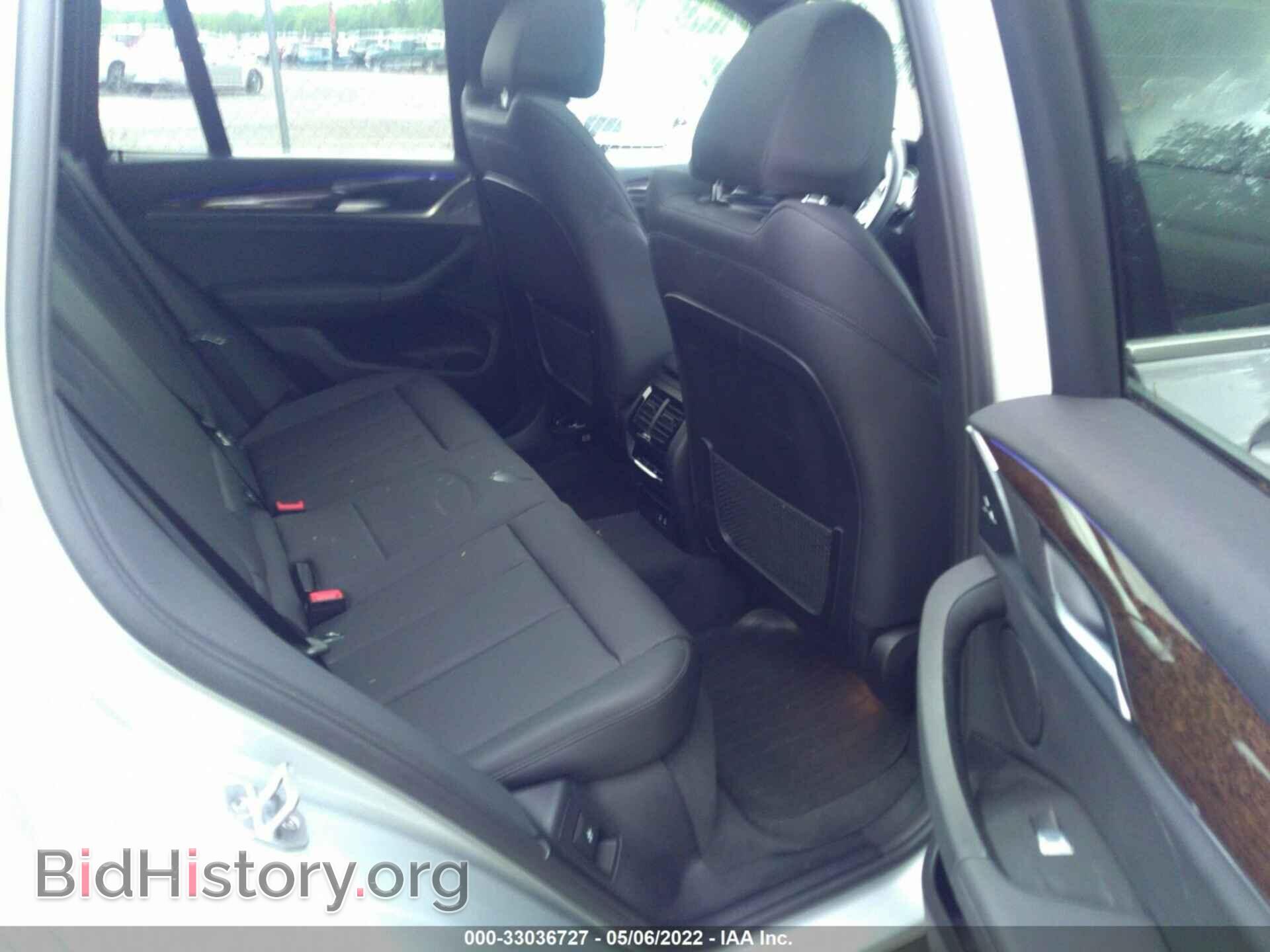 2021 BMW X3 - VIN: 5UXTY3C00M9E20329 - Фото 8
