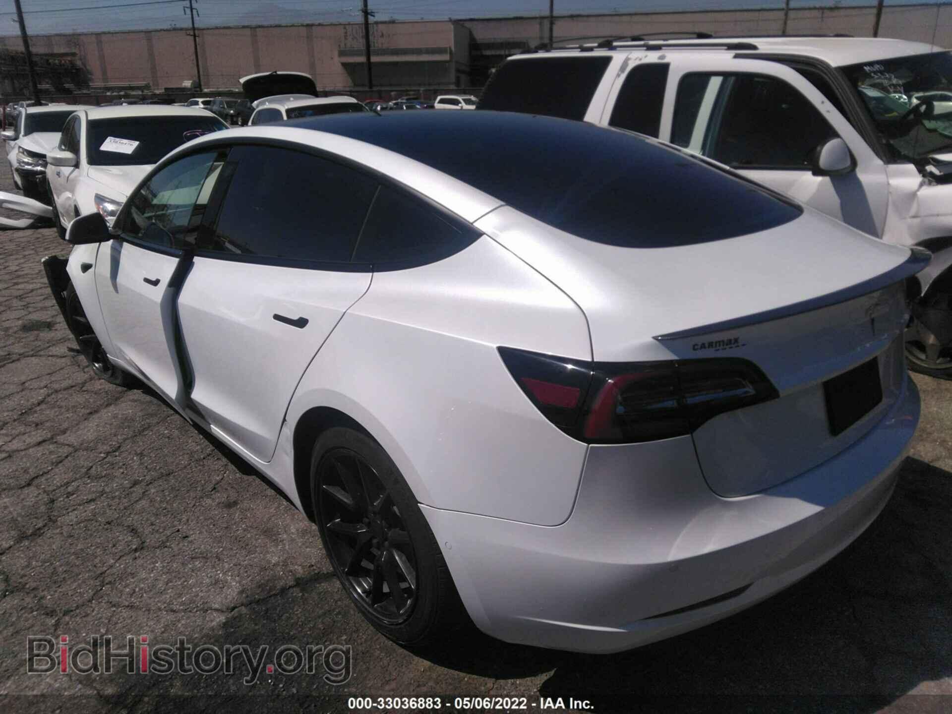2021 TESLA MODEL 3 - VIN: 5YJ3E1EA2MF874217 - Фото 3