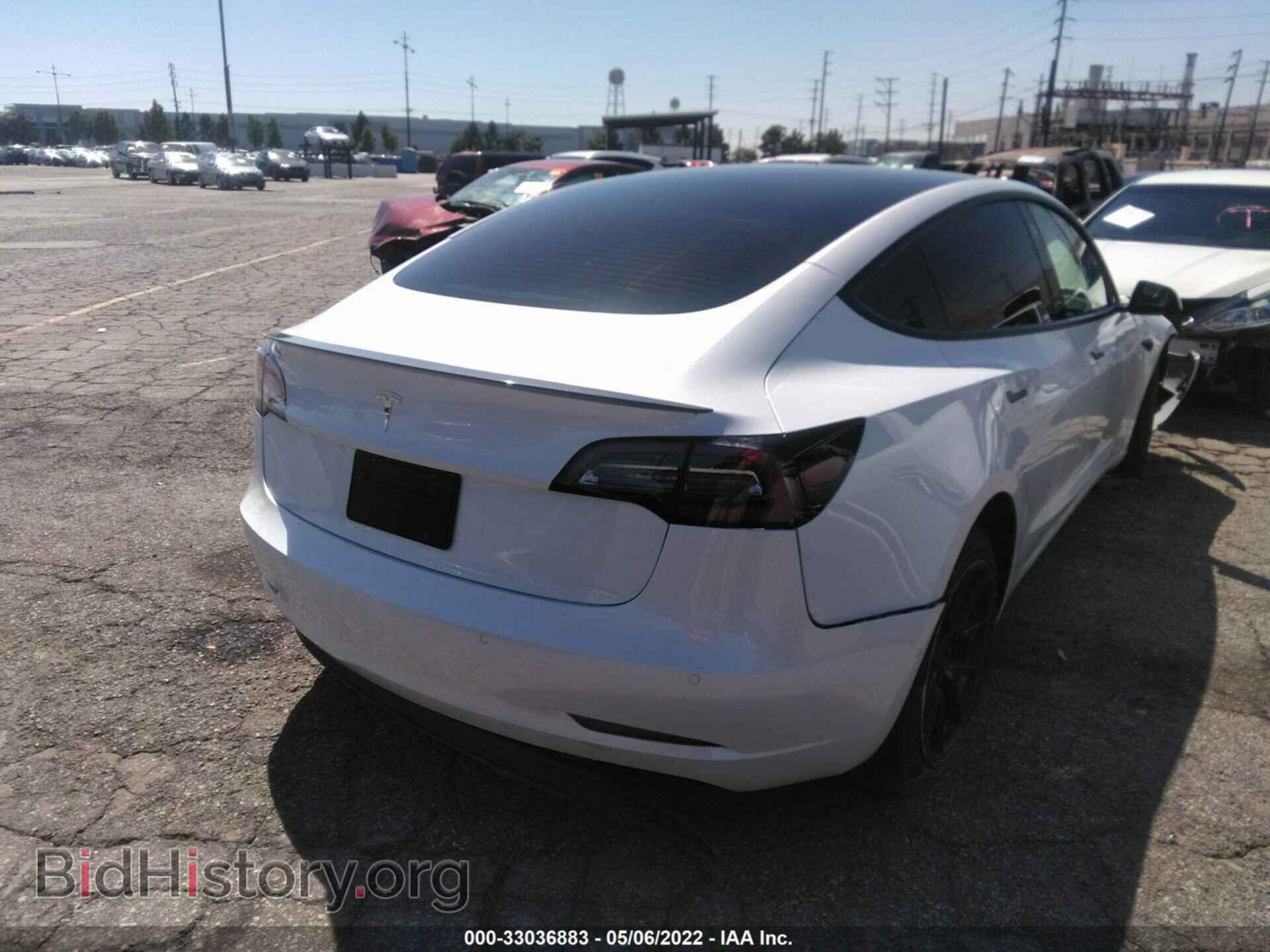 2021 TESLA MODEL 3 - VIN: 5YJ3E1EA2MF874217 - Фото 4