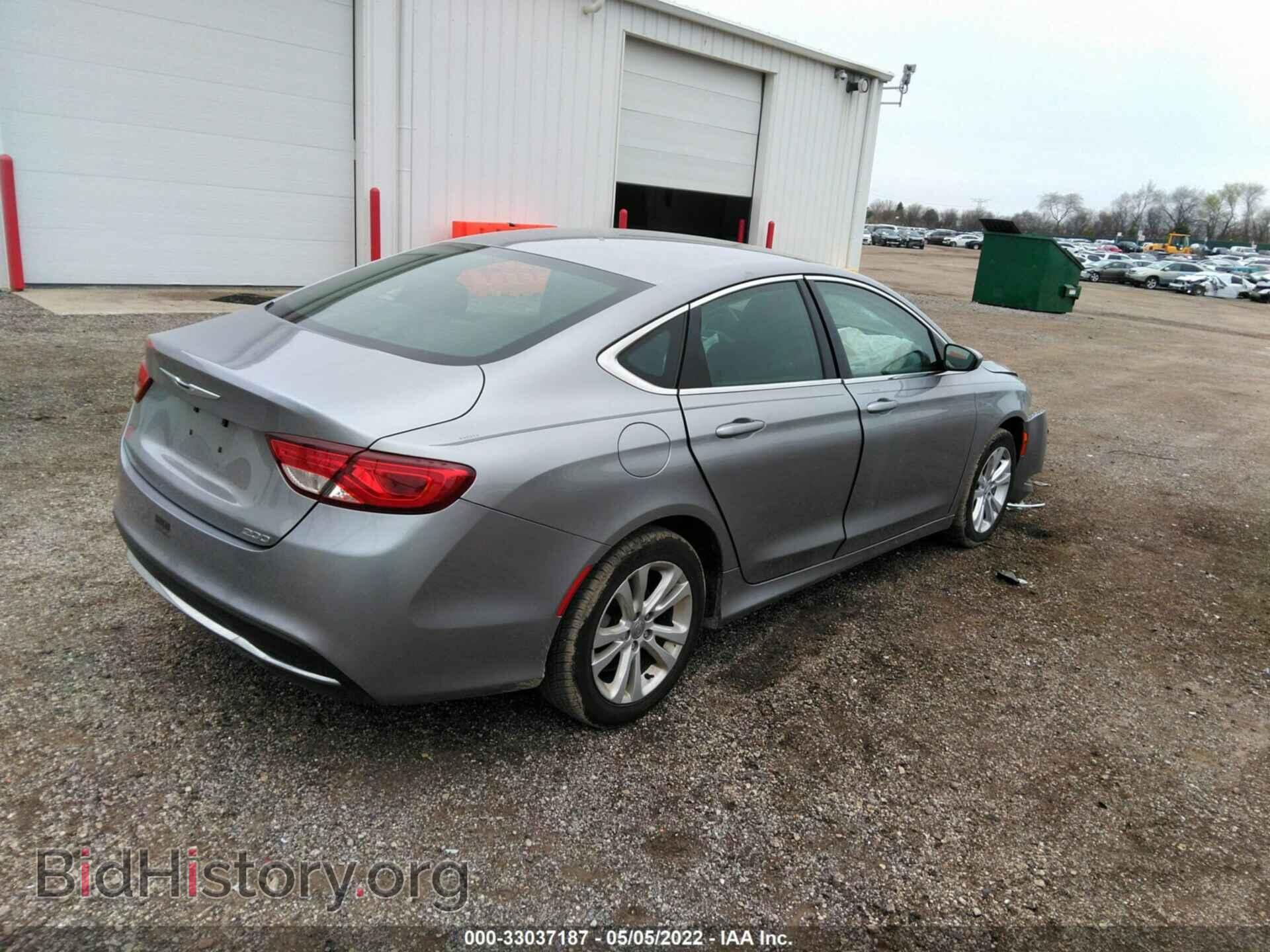 2015 CHRYSLER 200 - VIN: 1C3CCCAB6FN737970 - Фото 4