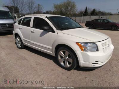 2010 Dodge CALIBER SXT, white — VIN 1B3CB4HAXAD602346, IAAI