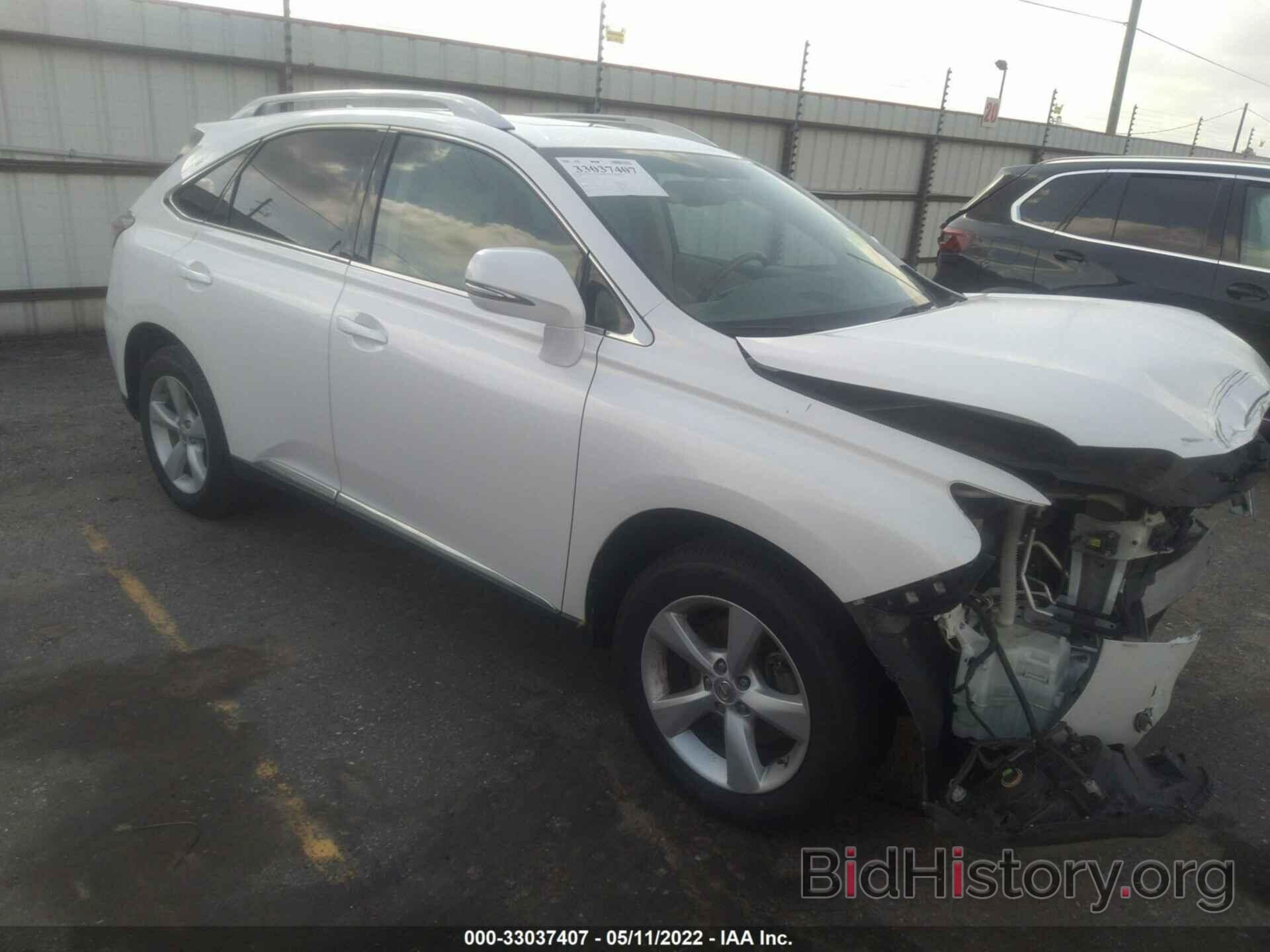 Photo 2T2BK1BA9CC133019 - LEXUS RX 350 2012