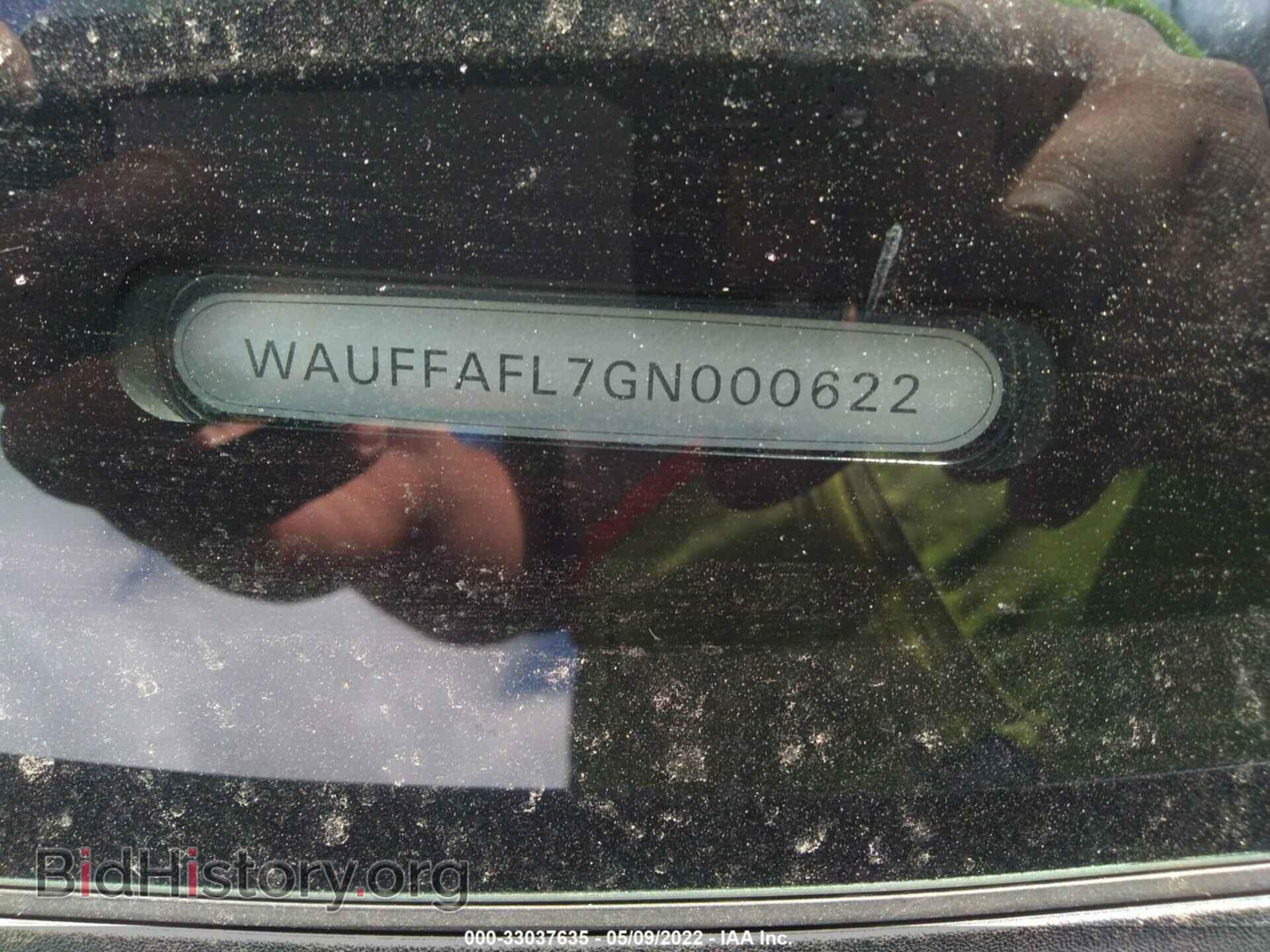 2016 AUDI A4 - VIN: WAUFFAFL7GN000622 - Фото 9