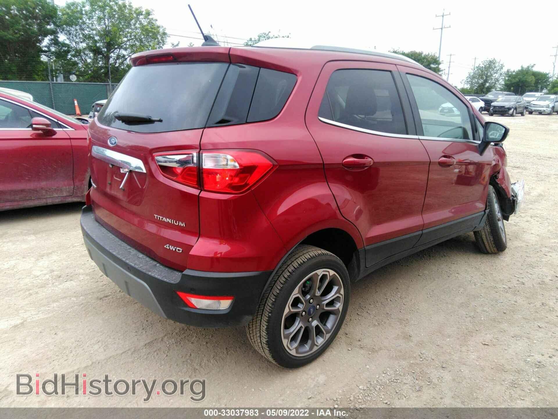 2021 FORD ECOSPORT - VIN: MAJ6S3KL3MC450796 - Фото 4