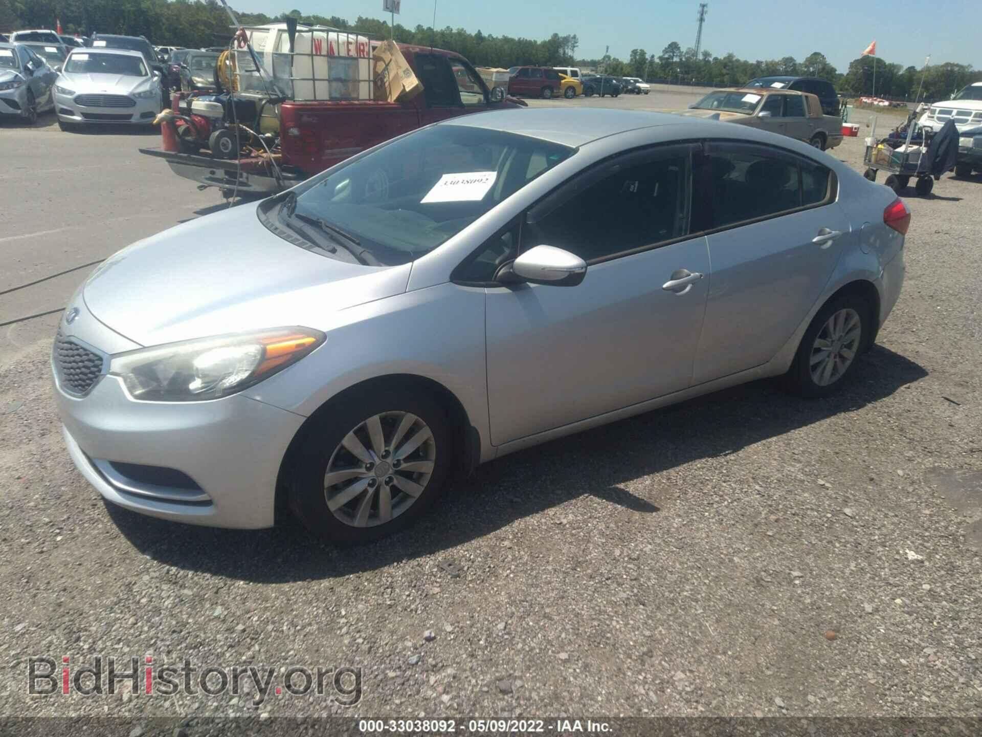 2014 KIA FORTE - VIN: KNAFX4A63E5166214 - Фото 2