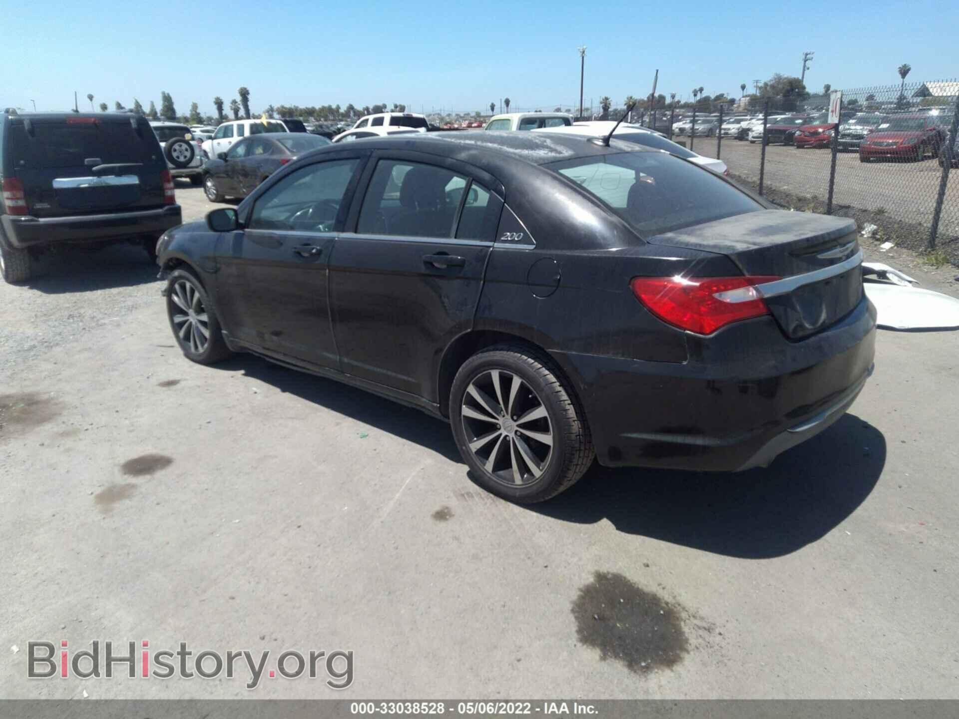 2012 CHRYSLER 200 - VIN: 1C3CCBBG8CN297752 - Фото 3
