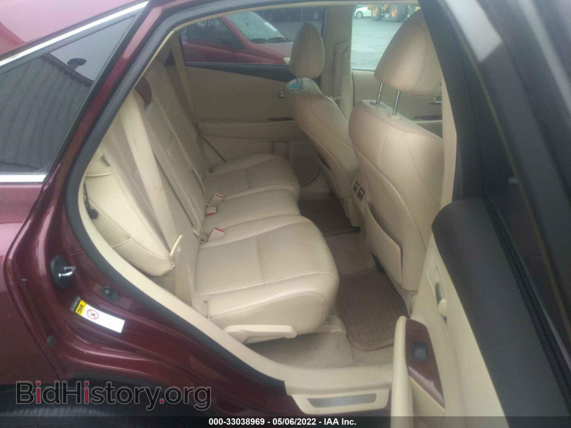 2013 LEXUS RX 350 - VIN: 2T2BK1BA1DC176576 - Фото 8