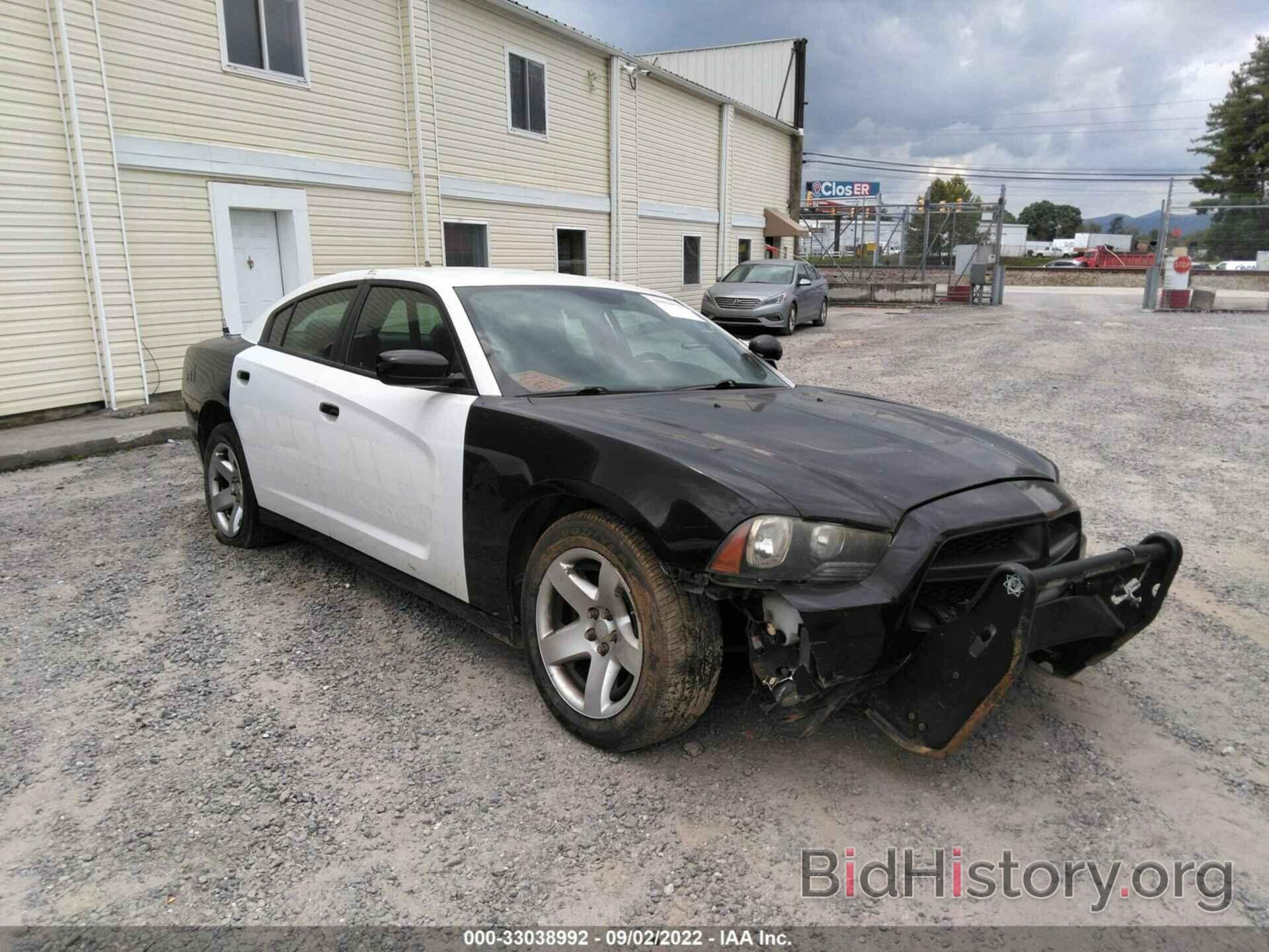 Photo 2C3CDXAT3DH716206 - DODGE CHARGER 2013