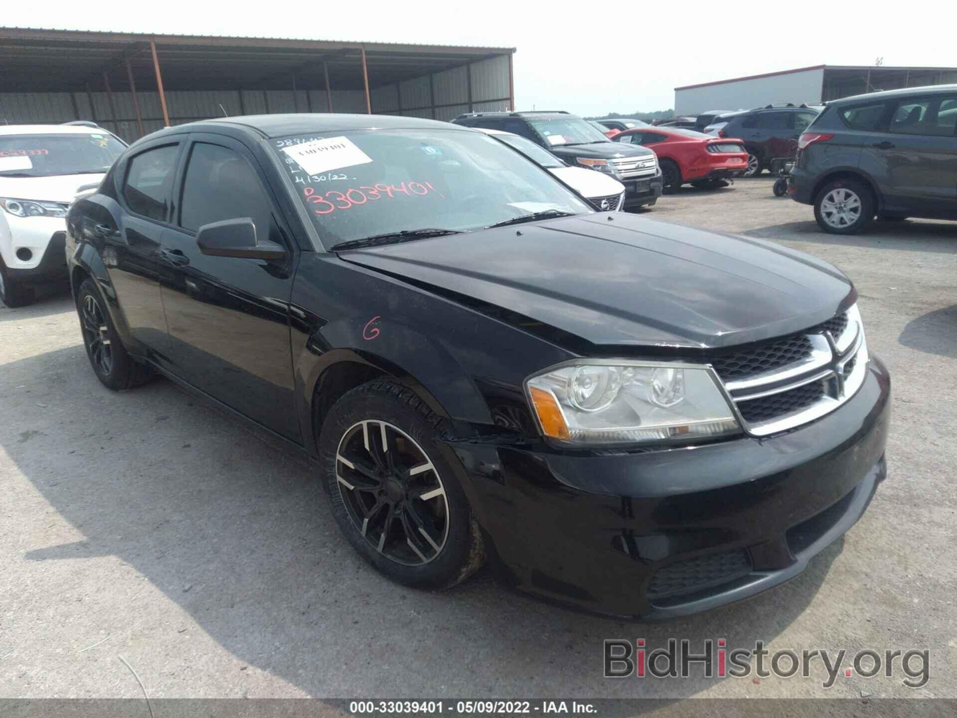 Photo 1C3CDZAB6EN138744 - DODGE AVENGER 2014