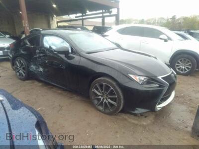 2018 Lexus RC RC 300, черный — VIN JTHS85BC9J5004296, IAAI