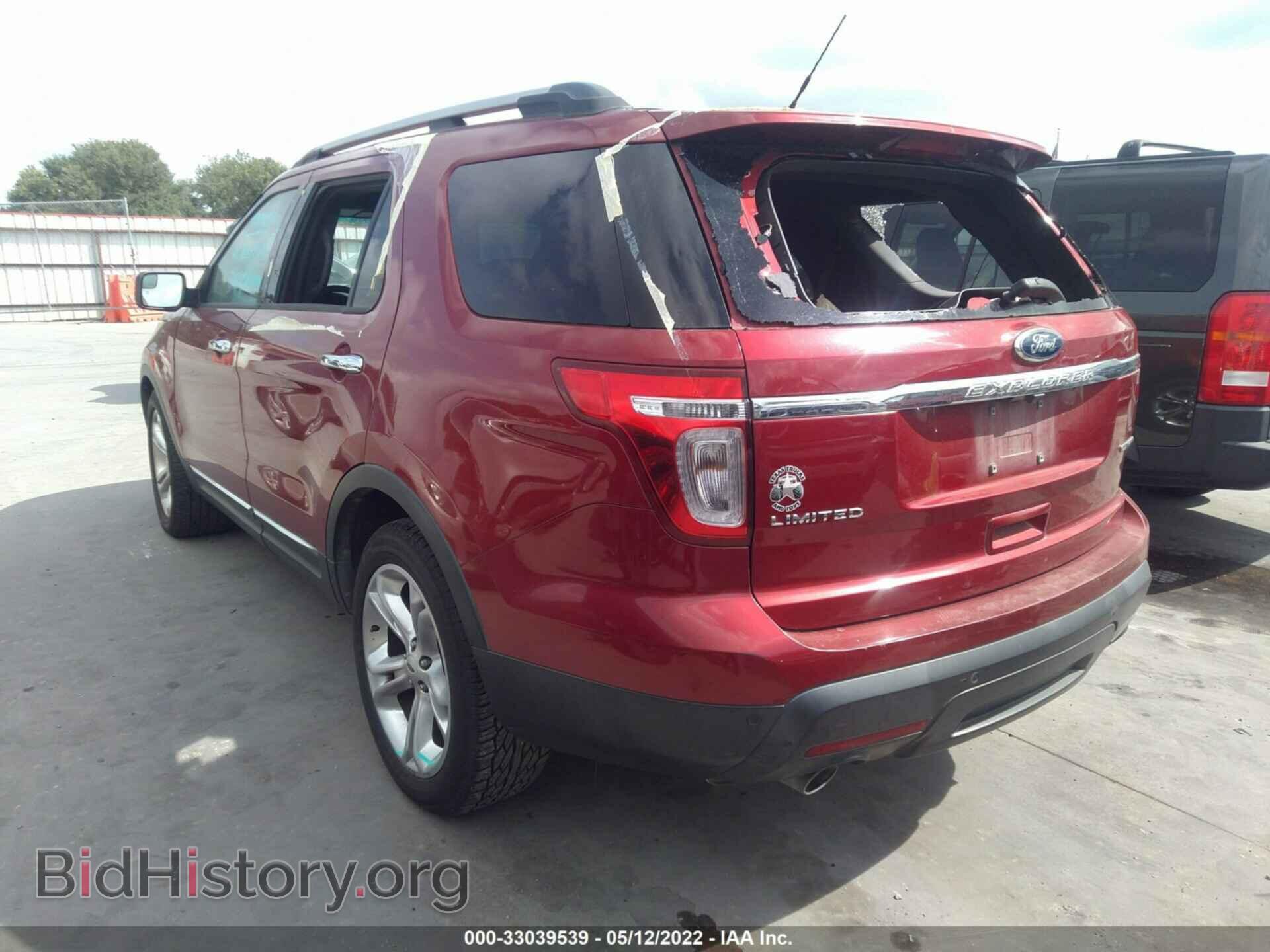 2013 FORD EXPLORER - VIN: 1FM5K7F85DGC02492 - Photo 3