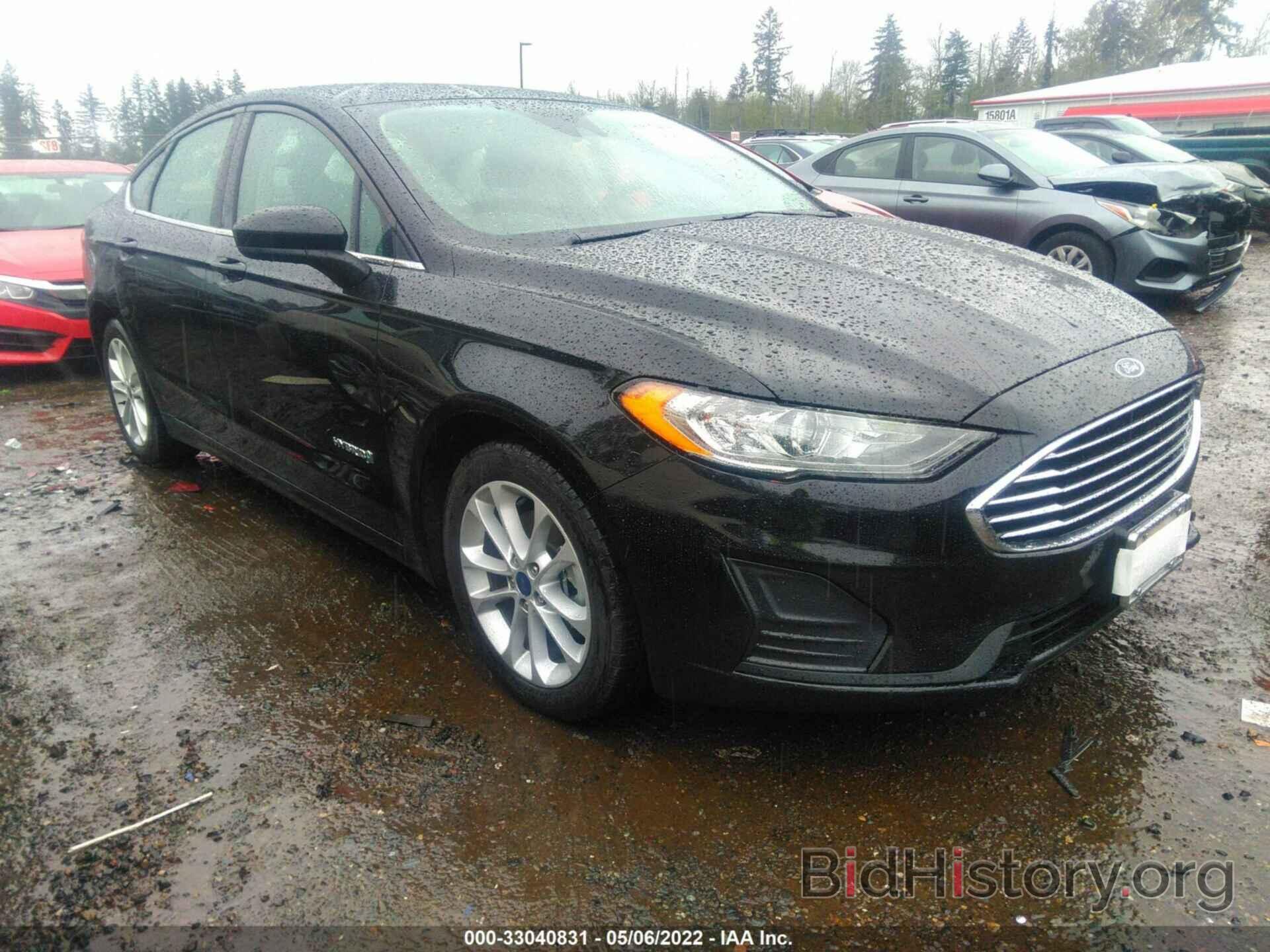 Фотография 3FA6P0LU0KR284839 - FORD FUSION HYBRID 2019