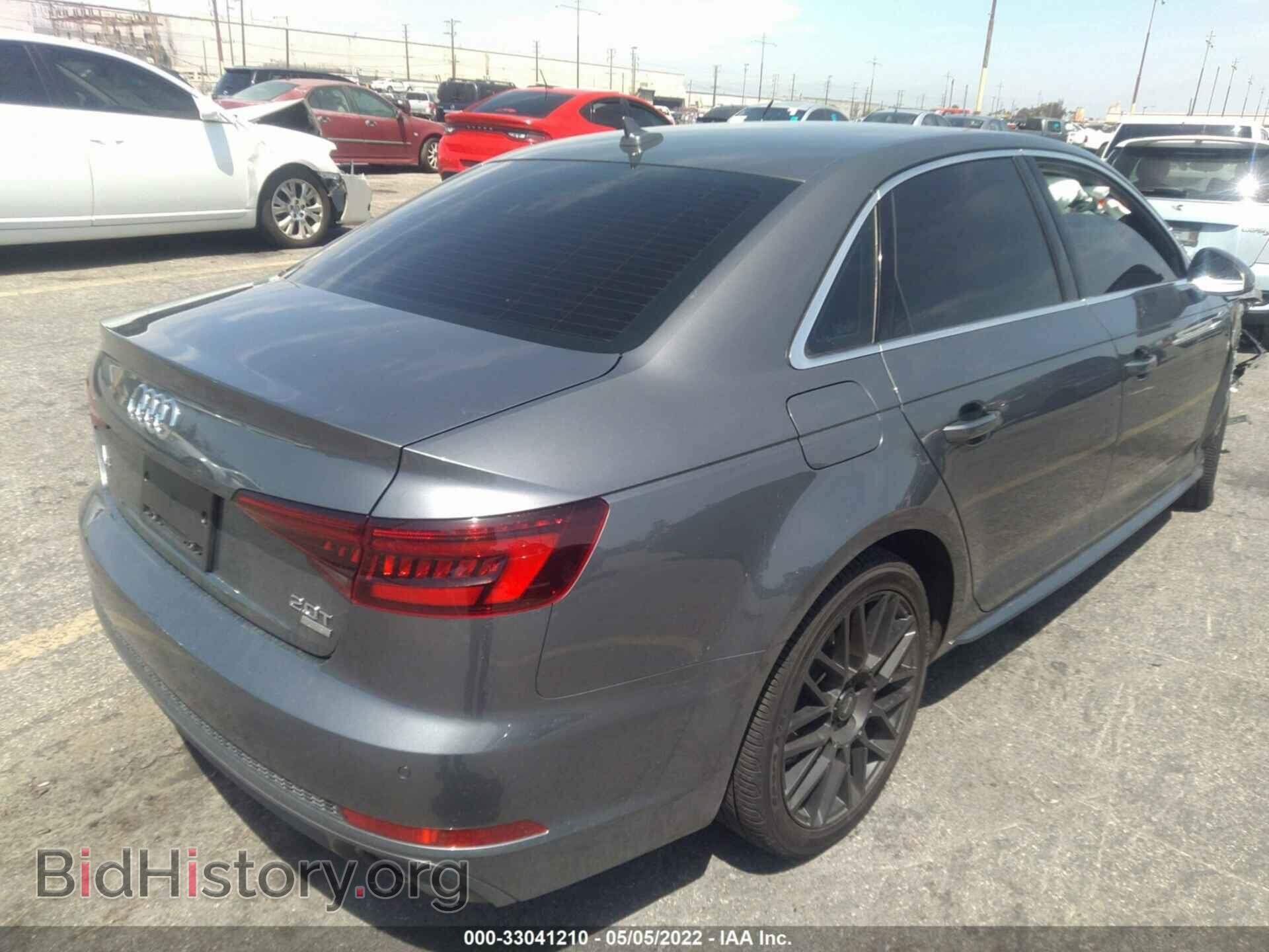 2018 AUDI A4 - VIN: WAULMAF44JA109278 - Photo 4