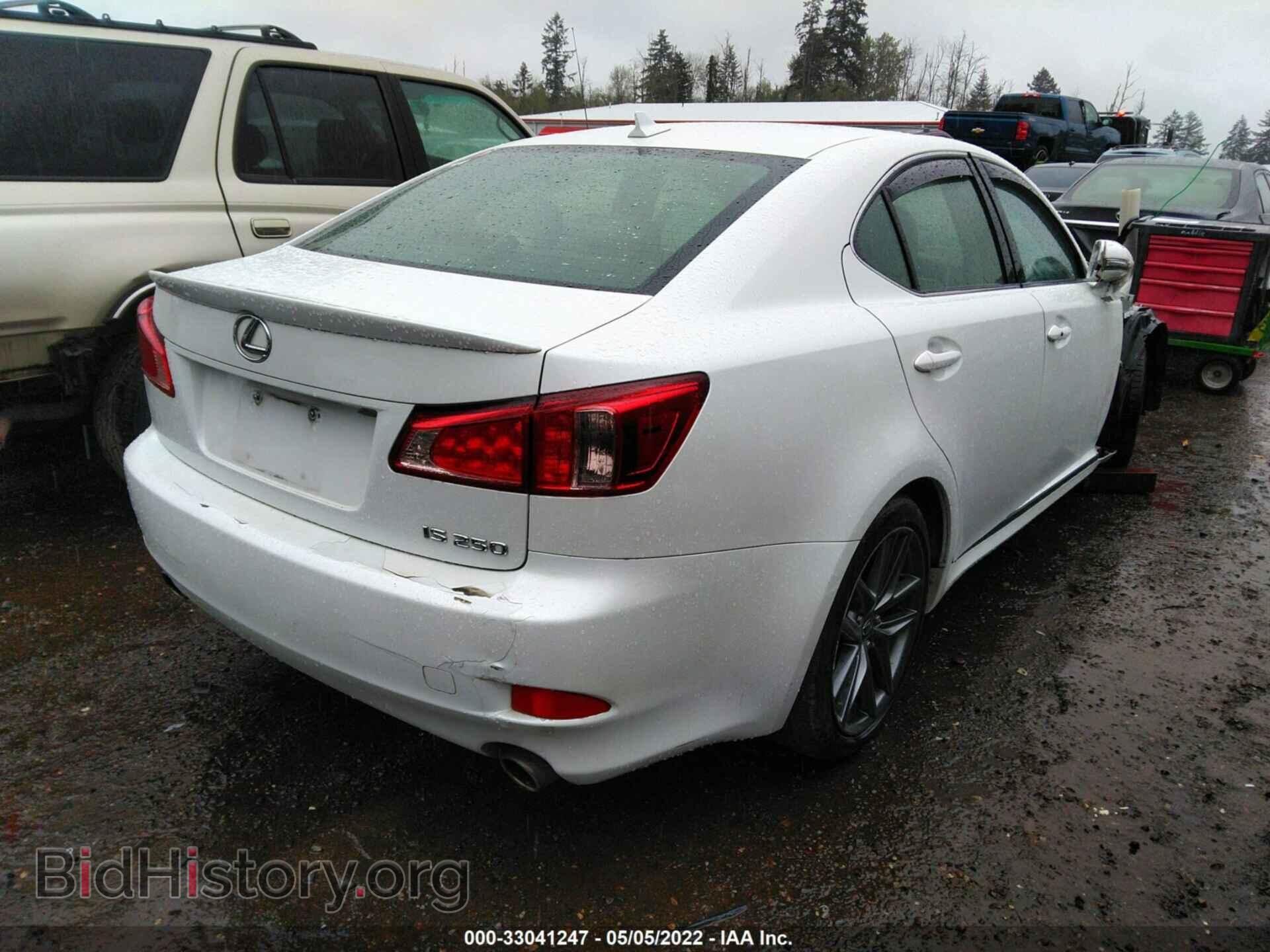 2011 LEXUS IS 250 - VIN: JTHBF5C20B5133296 - Фото 4