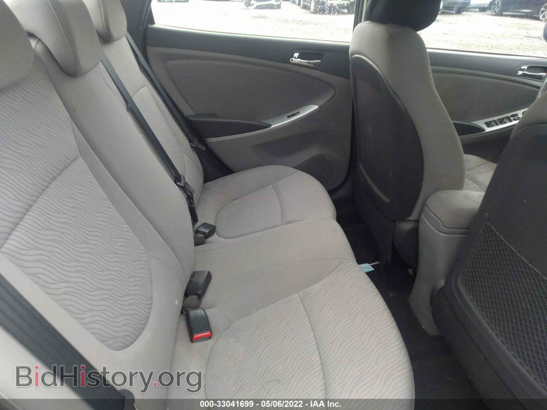 2013 HYUNDAI ACCENT - VIN: KMHCU4AE9DU425455 - Фото 8