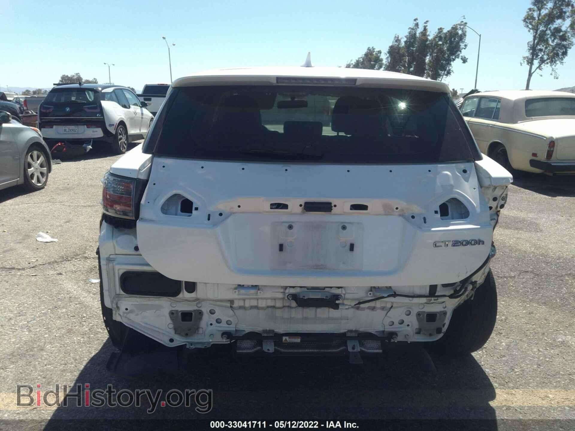 2016 LEXUS CT 200H - VIN: JTHKD5BH9G2264232 - Фото 6