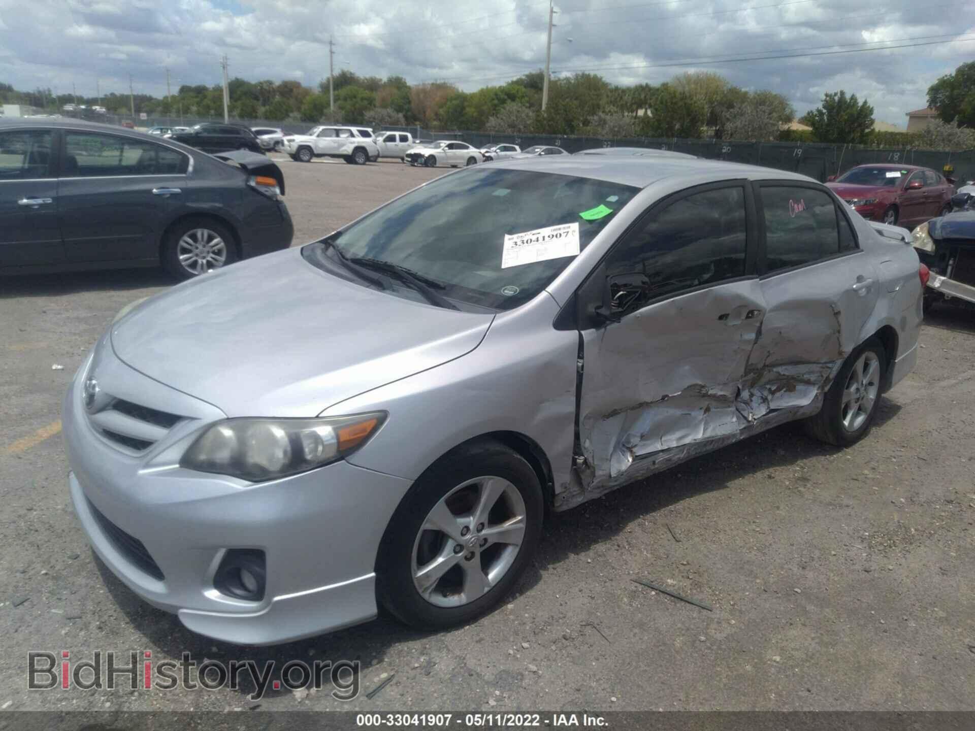2011 TOYOTA COROLLA - VIN: 2T1BU4EE3BC577221 - Фото 2