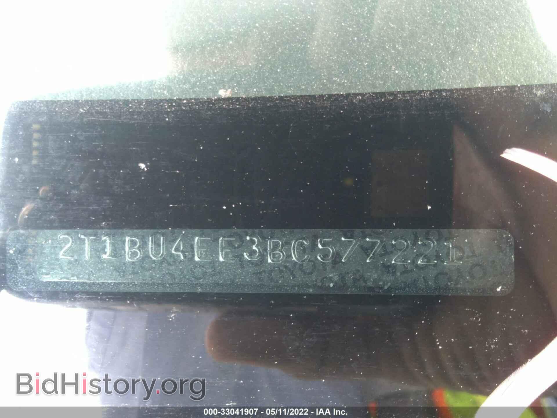 2011 TOYOTA COROLLA - VIN: 2T1BU4EE3BC577221 - Фото 9