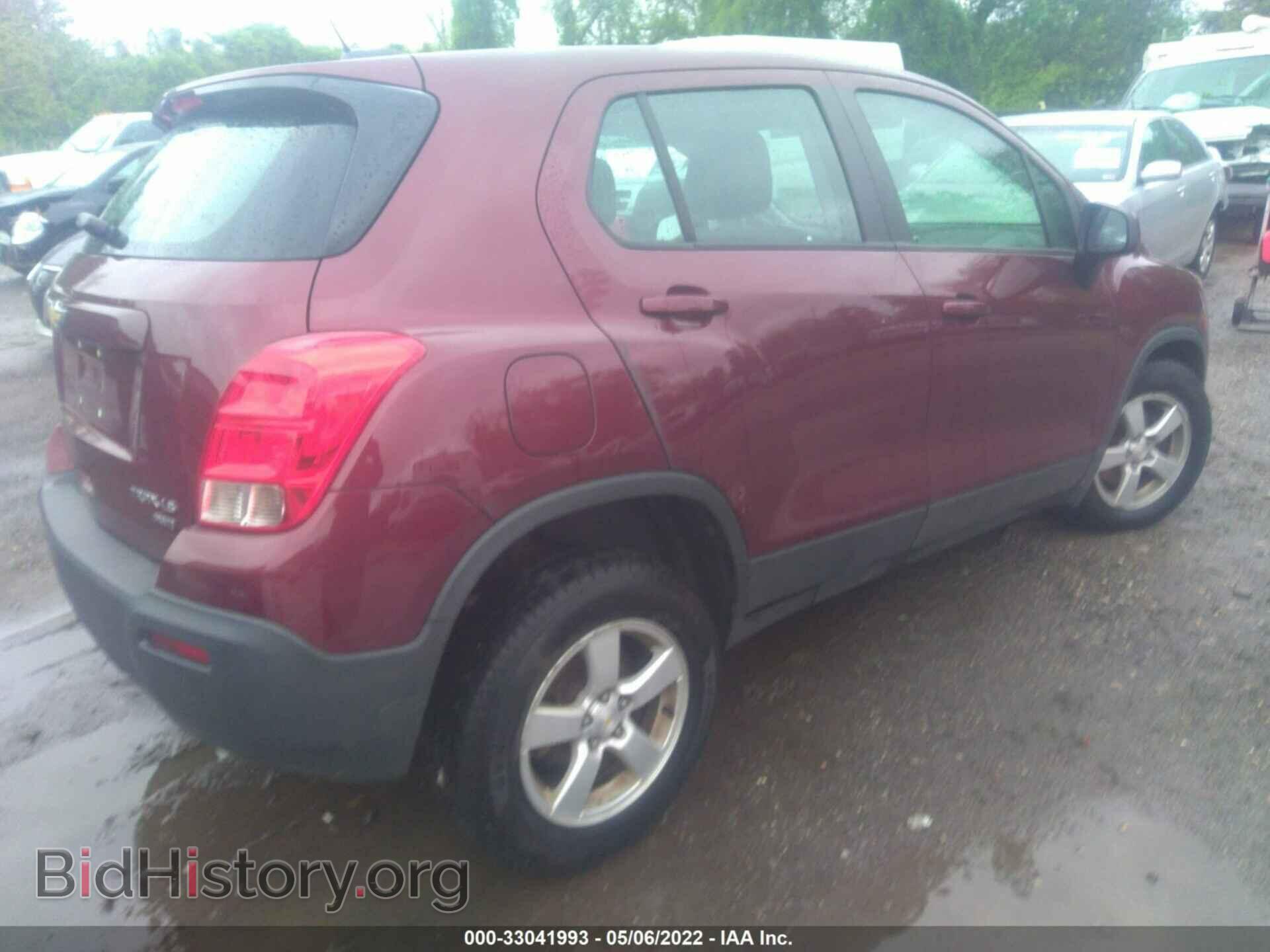 2016 CHEVROLET TRAX - VIN: 3GNCJNSB4GL140904 - Фото 4