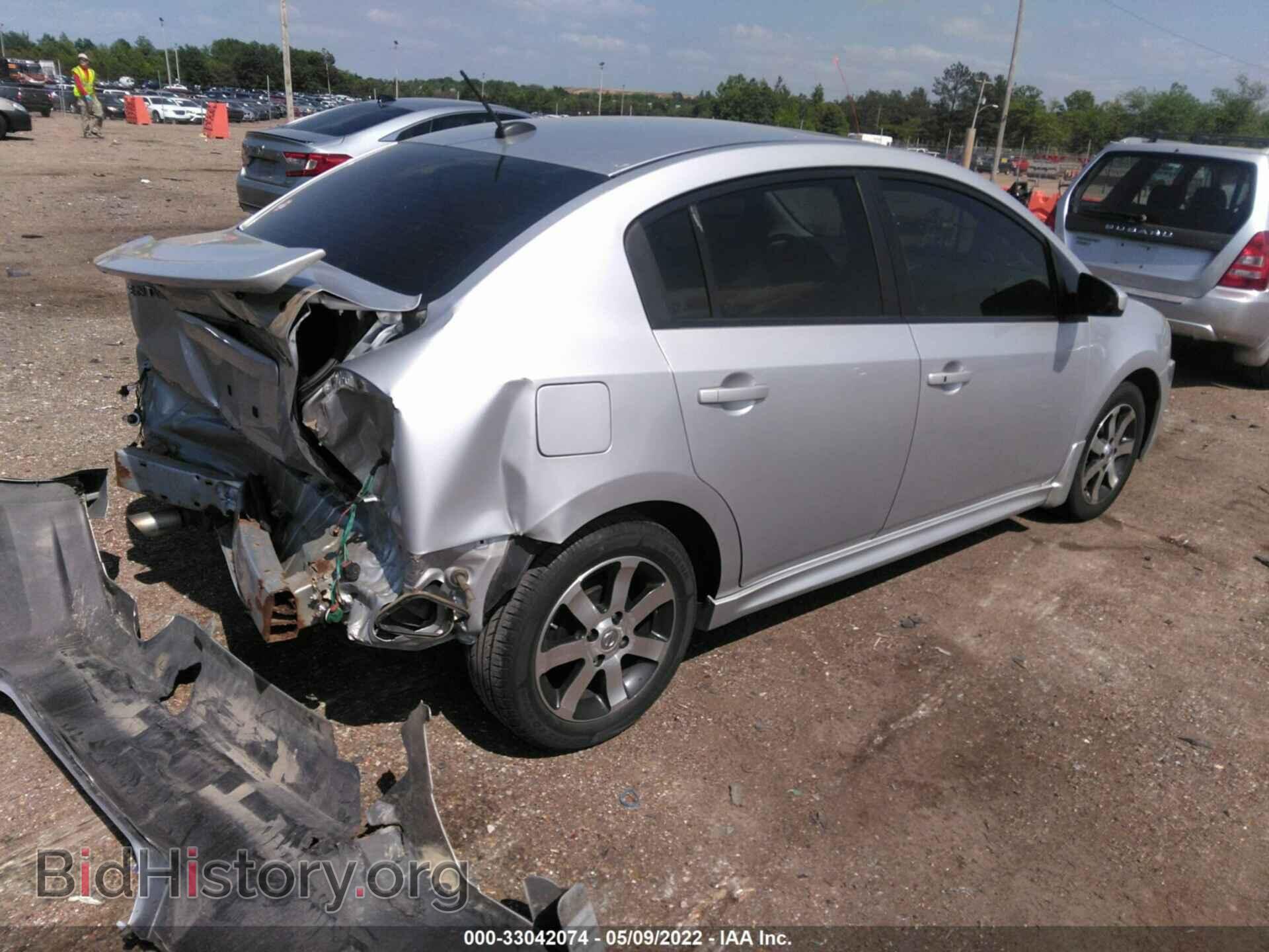 2012 NISSAN SENTRA - VIN: 3N1AB6AP4CL642129 - Фото 4