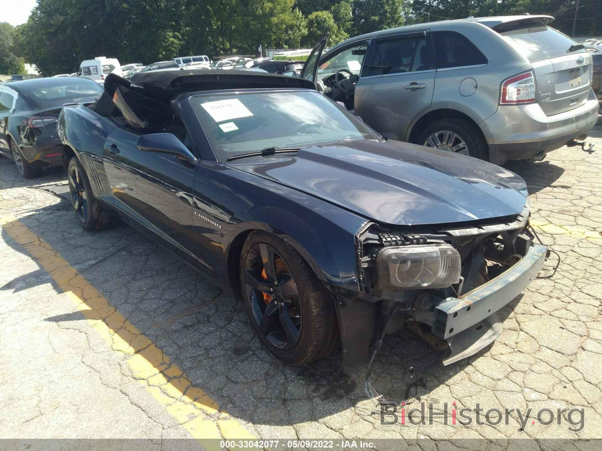 Photo 2G1FK3DJ7C9180007 - CHEVROLET CAMARO 2012