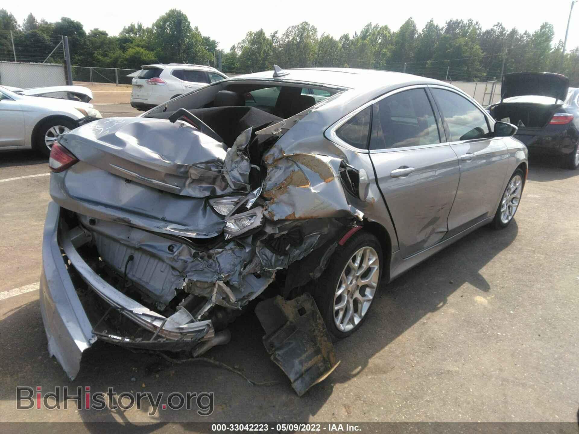 2015 CHRYSLER 200 - VIN: 1C3CCCEG8FN541034 - Фото 4