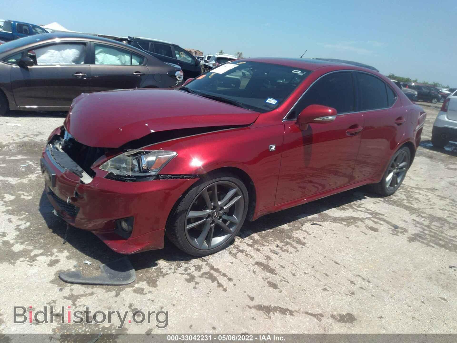 2012 LEXUS IS 250 - VIN: JTHBF5C25C5176310 - Фото 2