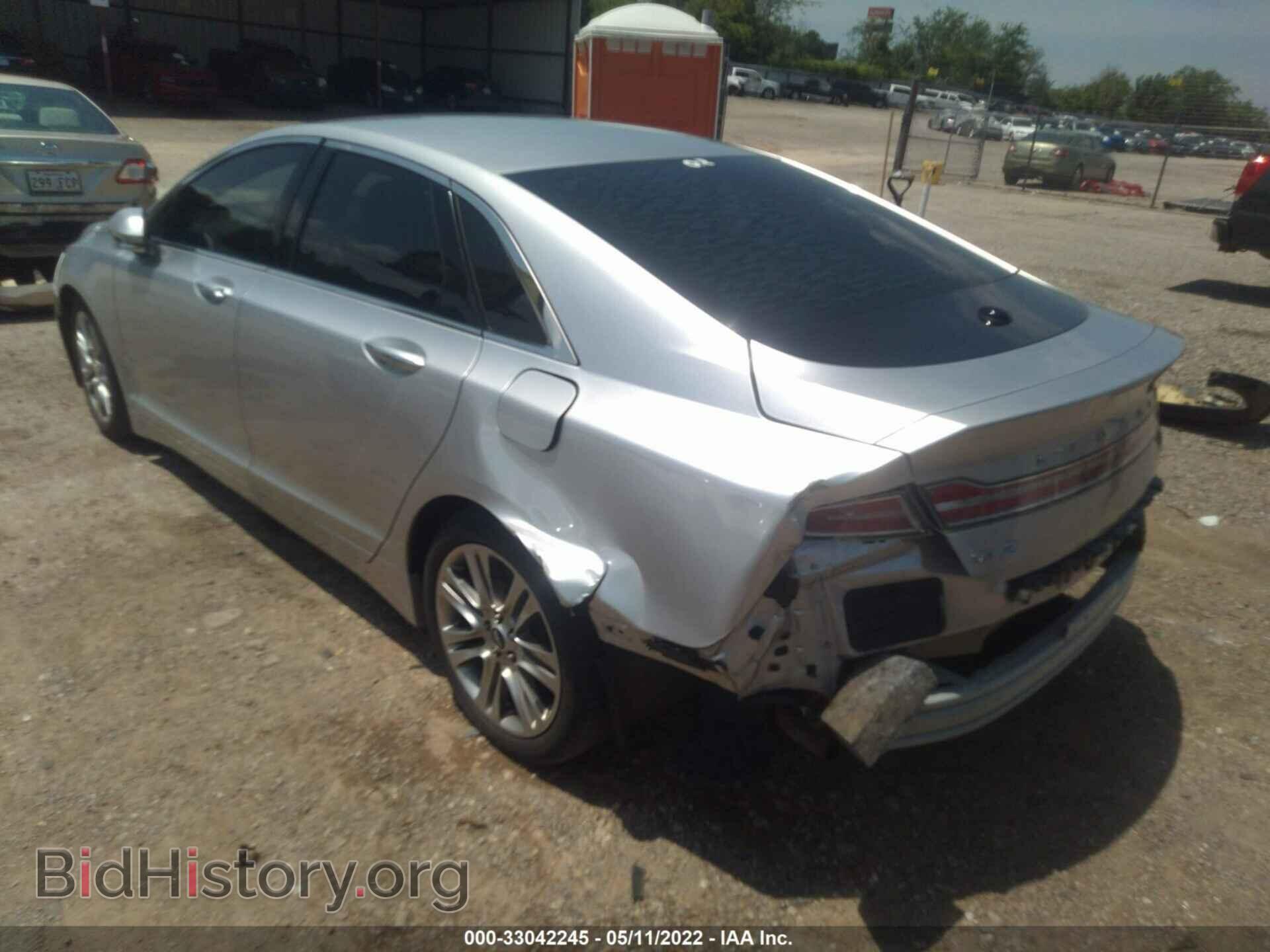 2014 LINCOLN MKZ - VIN: 3LN6L2GK3ER802078 - Фото 3