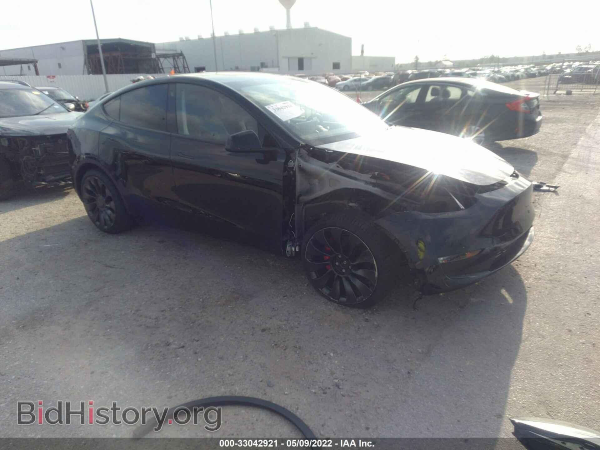 Фотография 5YJYGDEF3MF258796 - TESLA MODEL Y 2021
